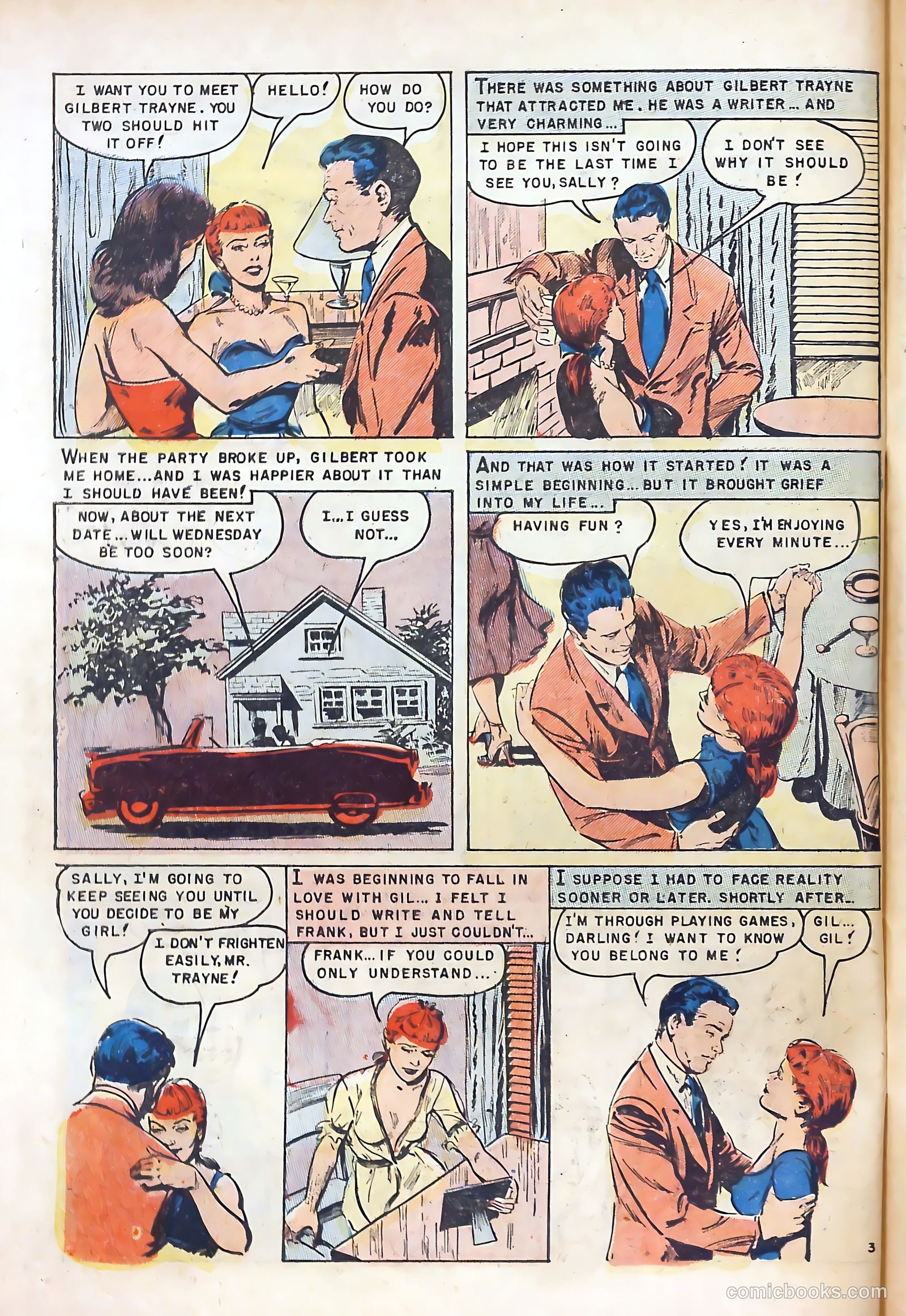 Intimate Confessions #8 (1953) — page 30 of 36