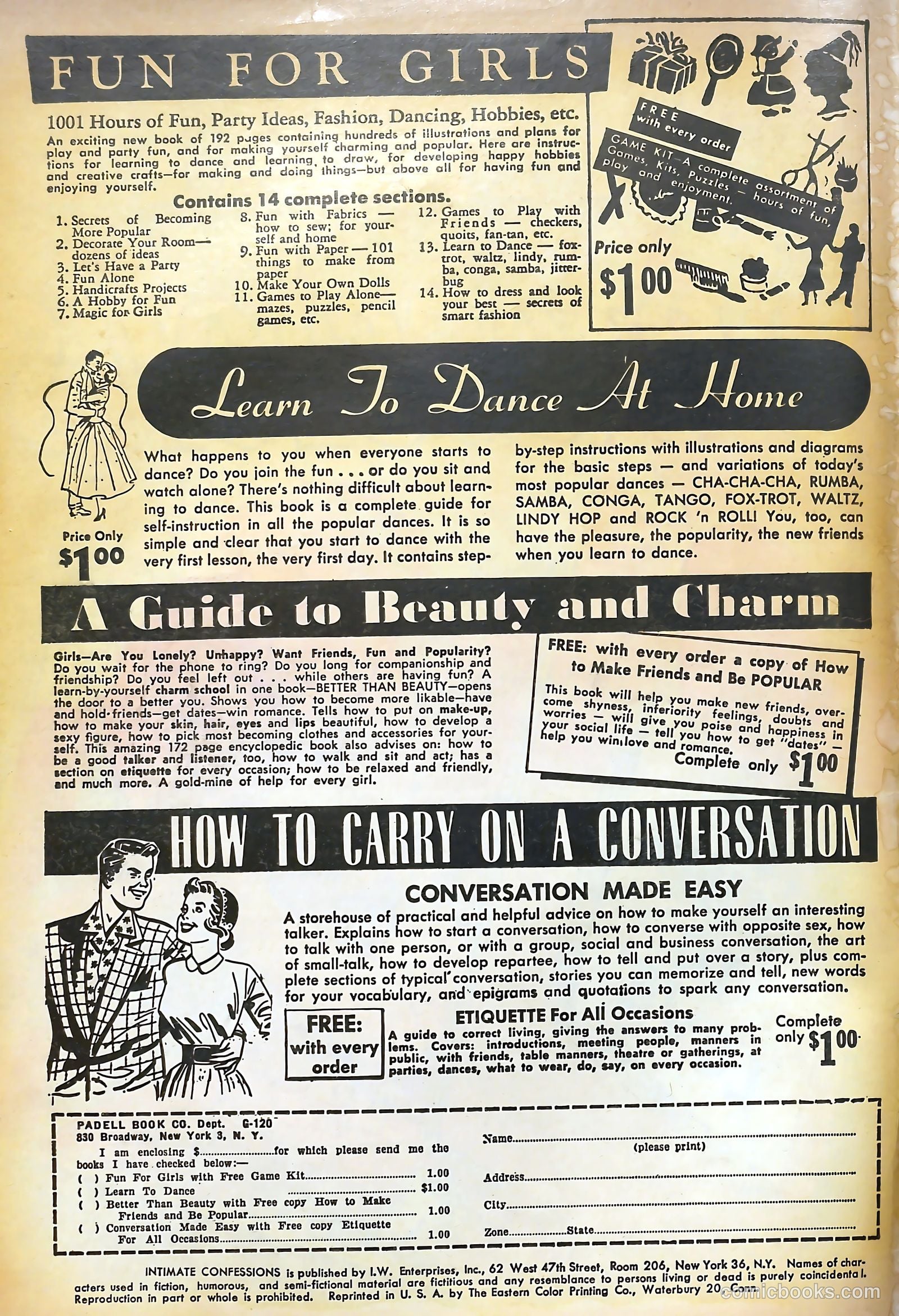 Intimate Confessions #9 (1958) — page 2 of 36