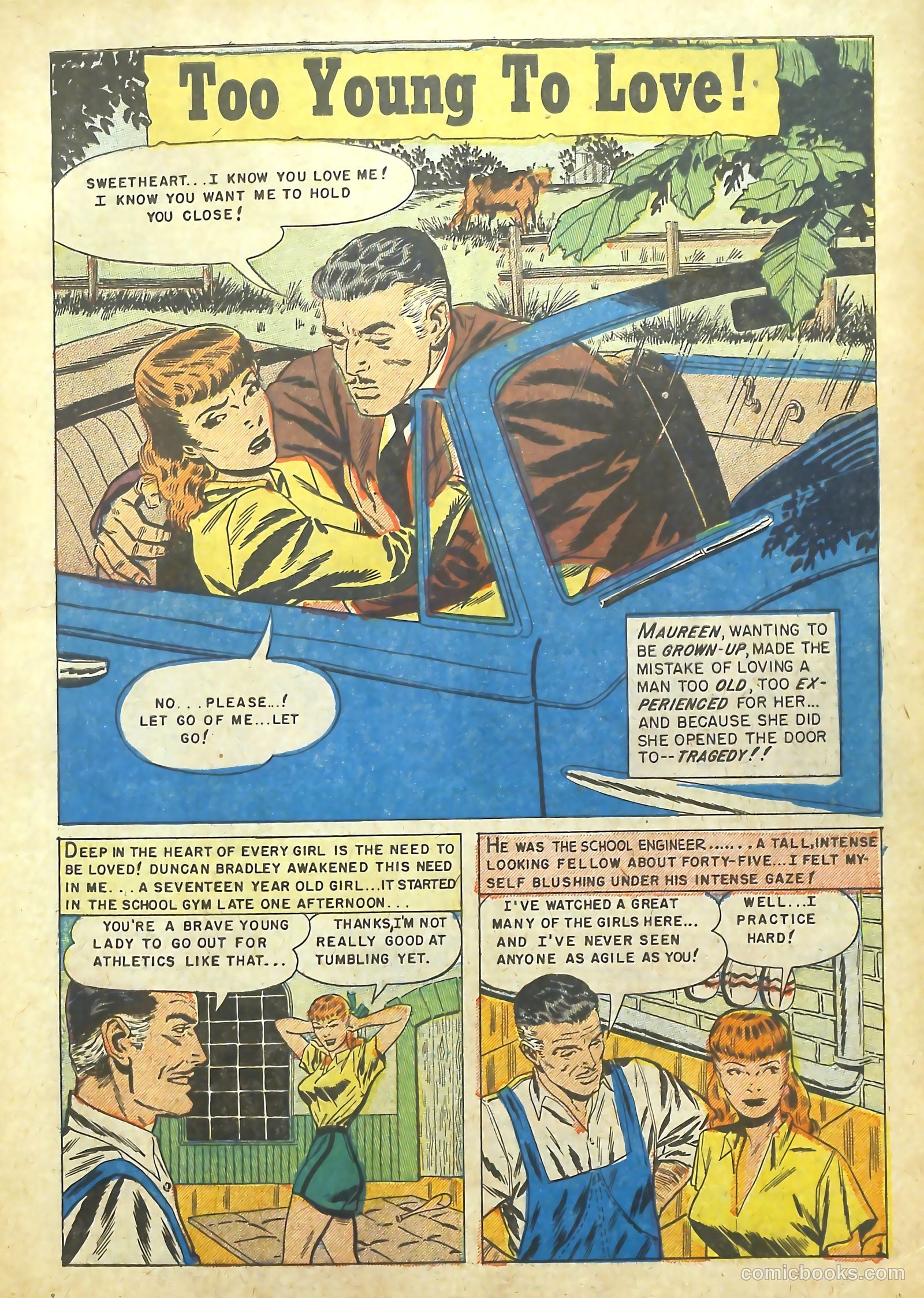 Intimate Confessions #9 (1958) — page 3 of 36