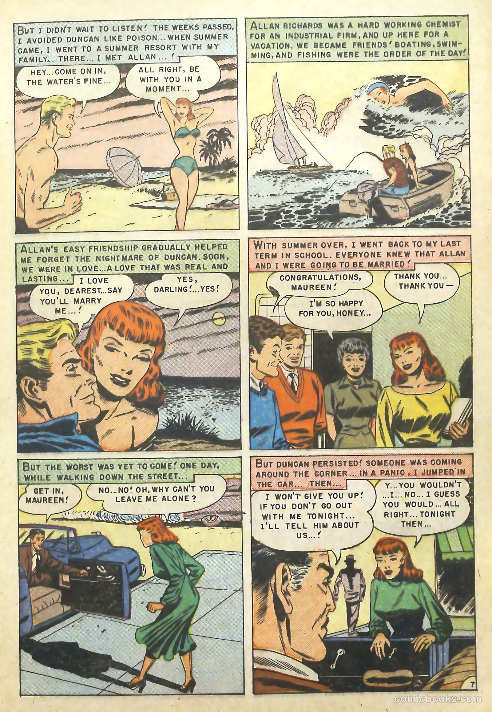 Intimate Confessions #9 (1958) — page 9 of 36