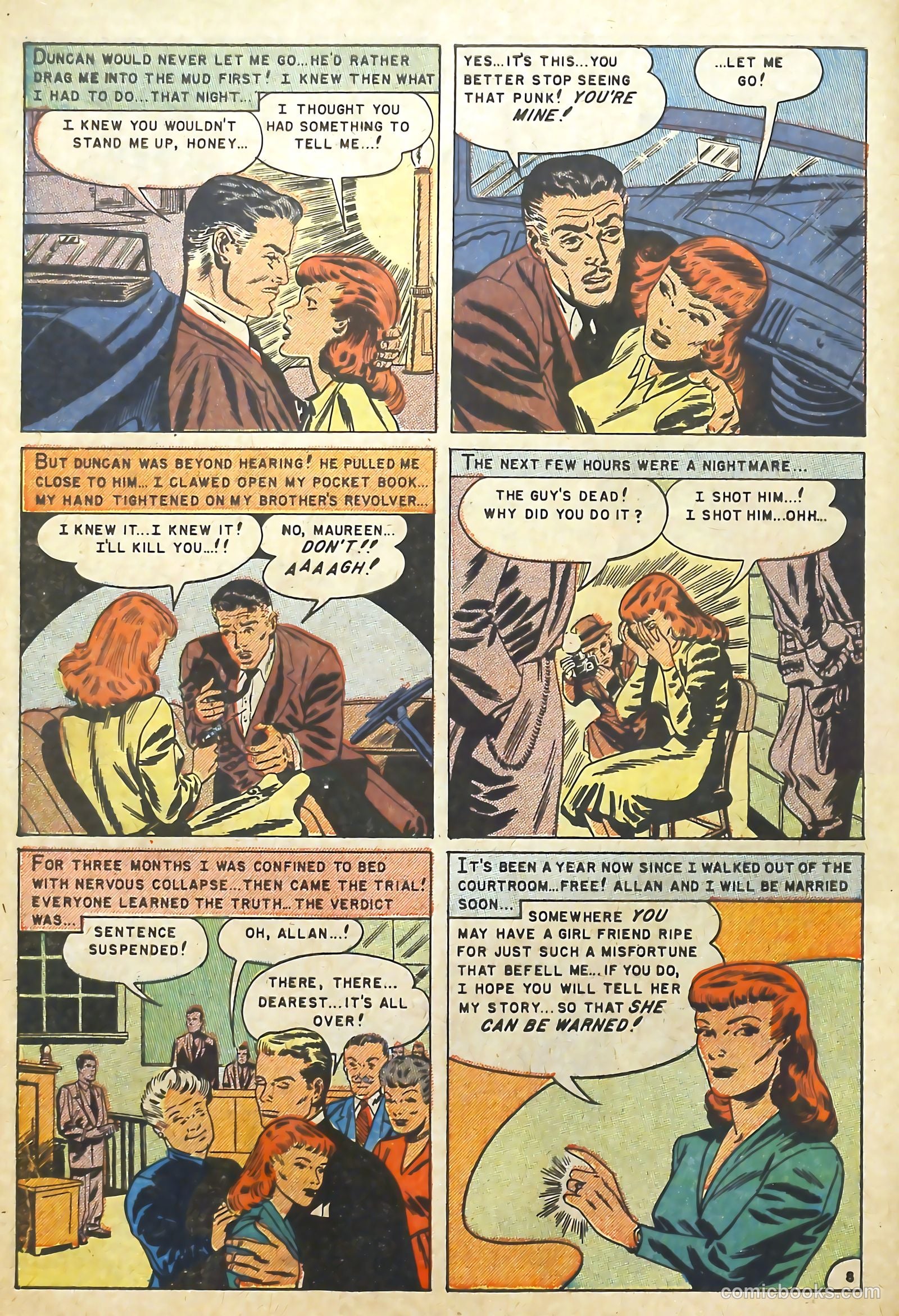 Intimate Confessions #9 (1958) — page 10 of 36