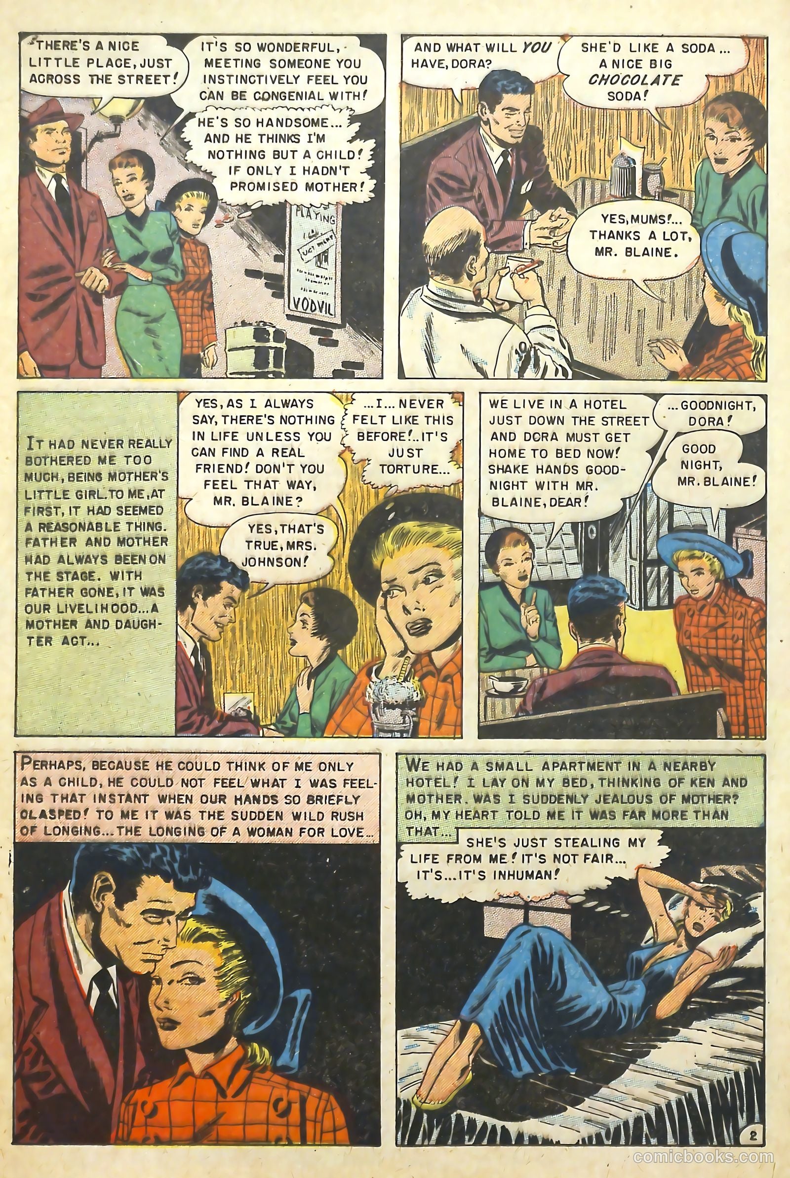 Intimate Confessions #9 (1958) — page 12 of 36