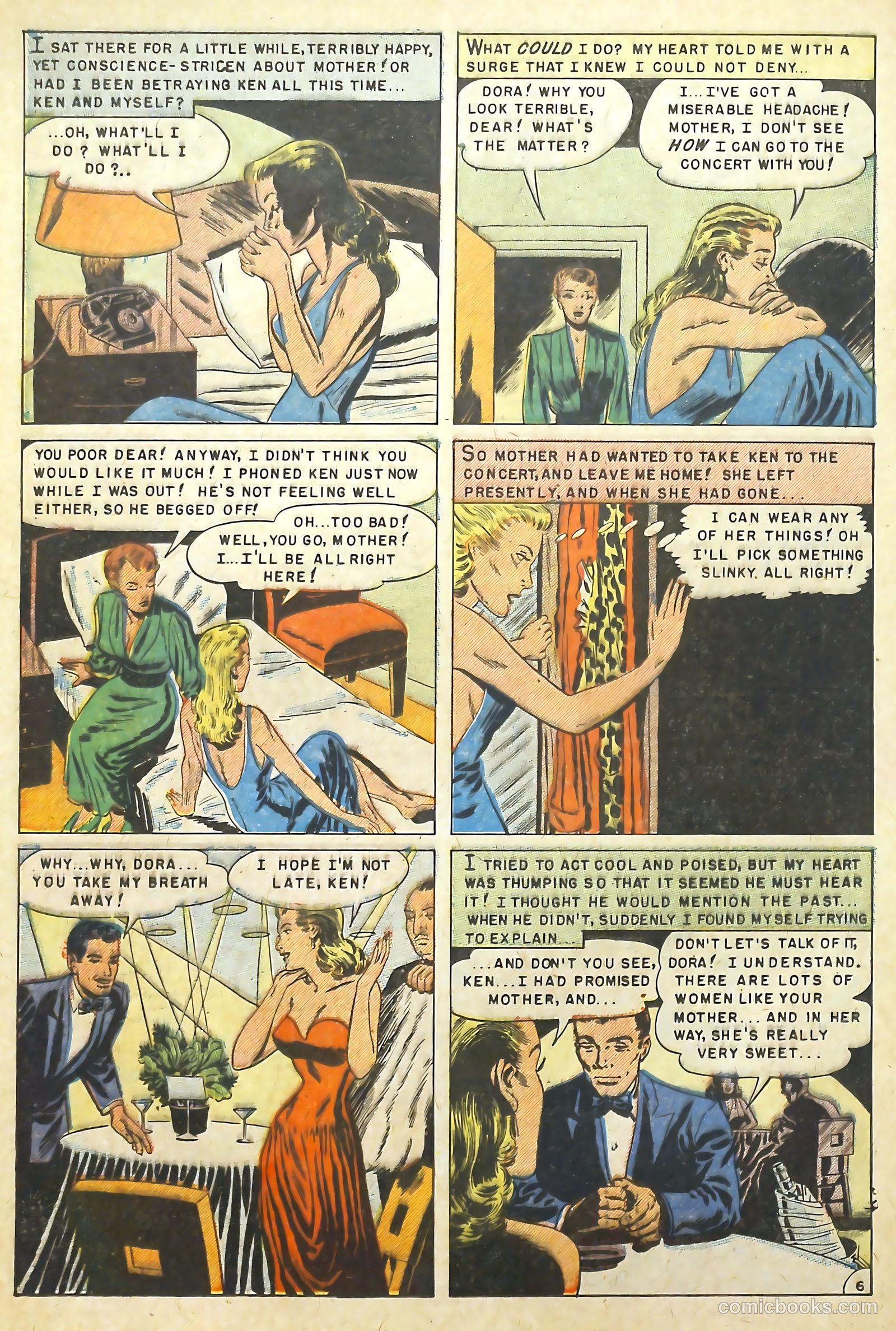 Intimate Confessions #9 (1958) — page 16 of 36