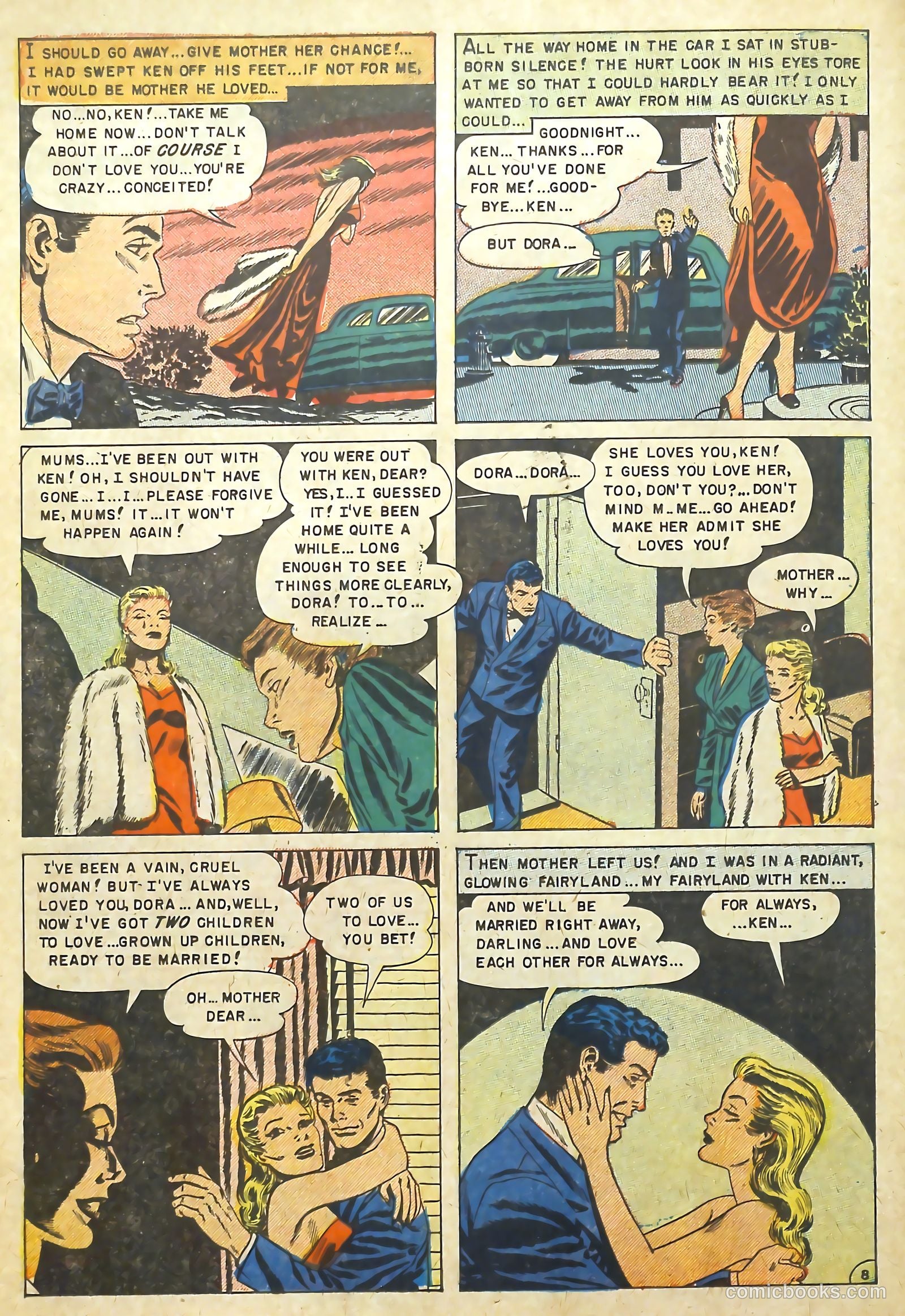 Intimate Confessions #9 (1958) — page 18 of 36