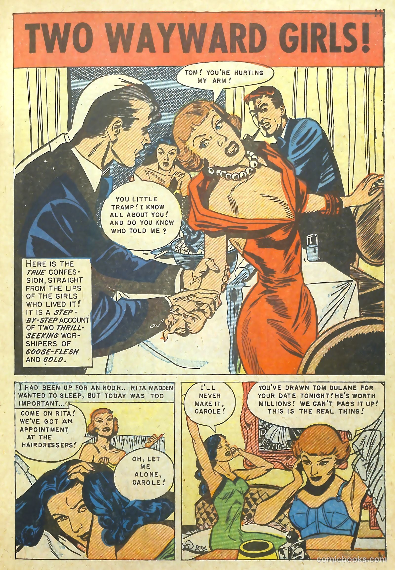 Intimate Confessions #9 (1958) — page 19 of 36