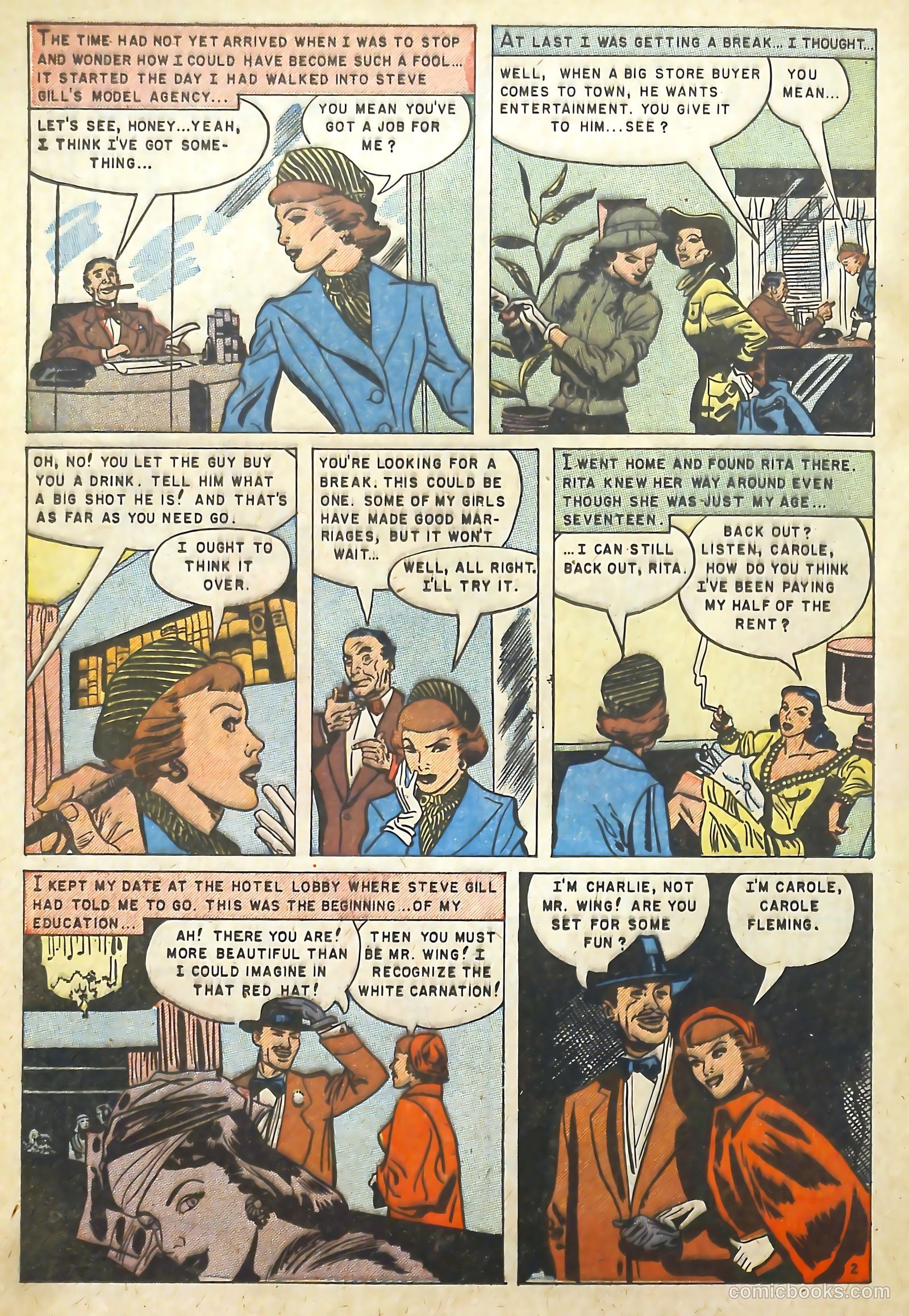 Intimate Confessions #9 (1958) — page 20 of 36