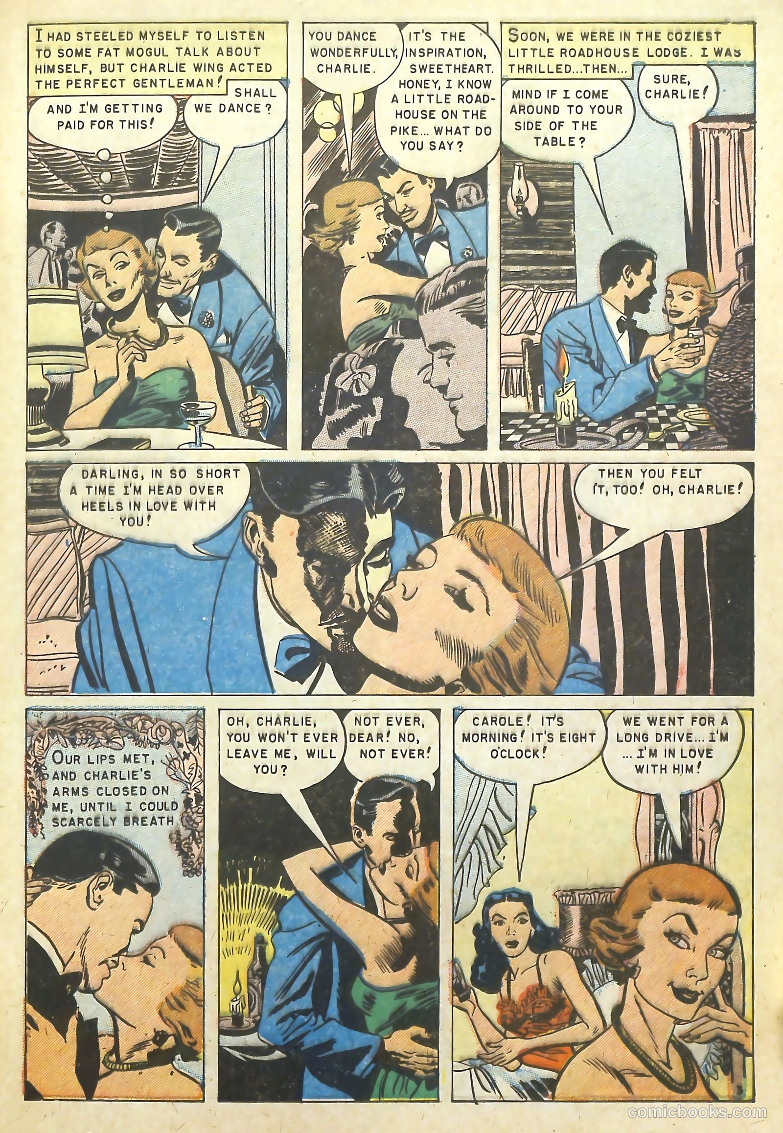 Intimate Confessions #9 (1958) — page 21 of 36