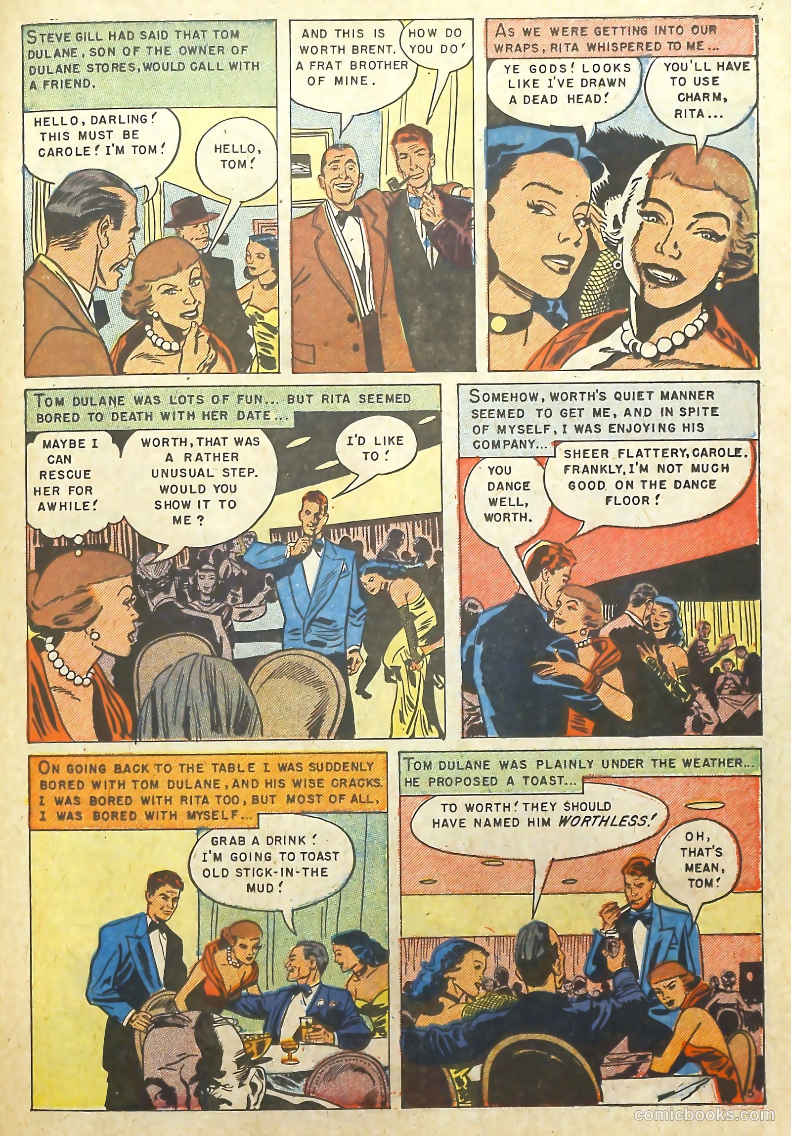 Intimate Confessions #9 (1958) — page 23 of 36