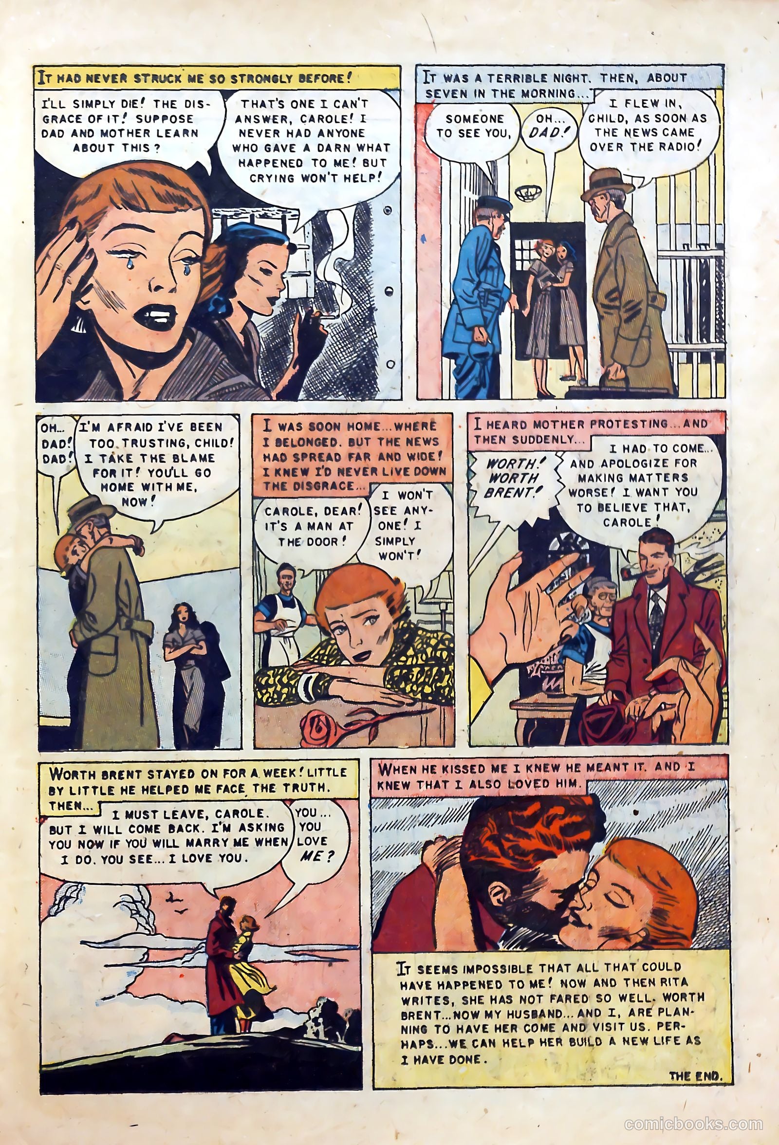 Intimate Confessions #9 (1958) — page 25 of 36