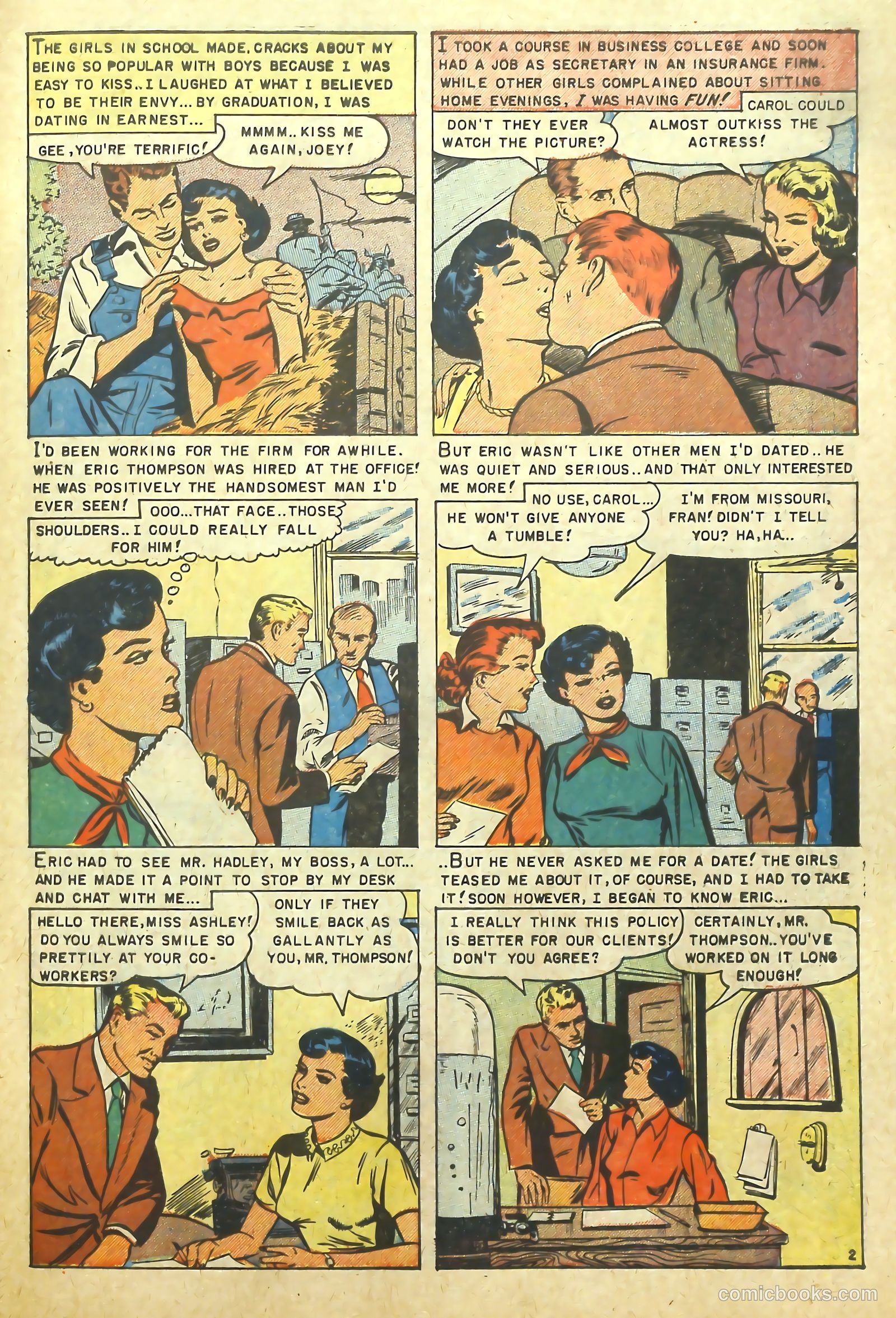 Intimate Confessions #9 (1958) — page 27 of 36