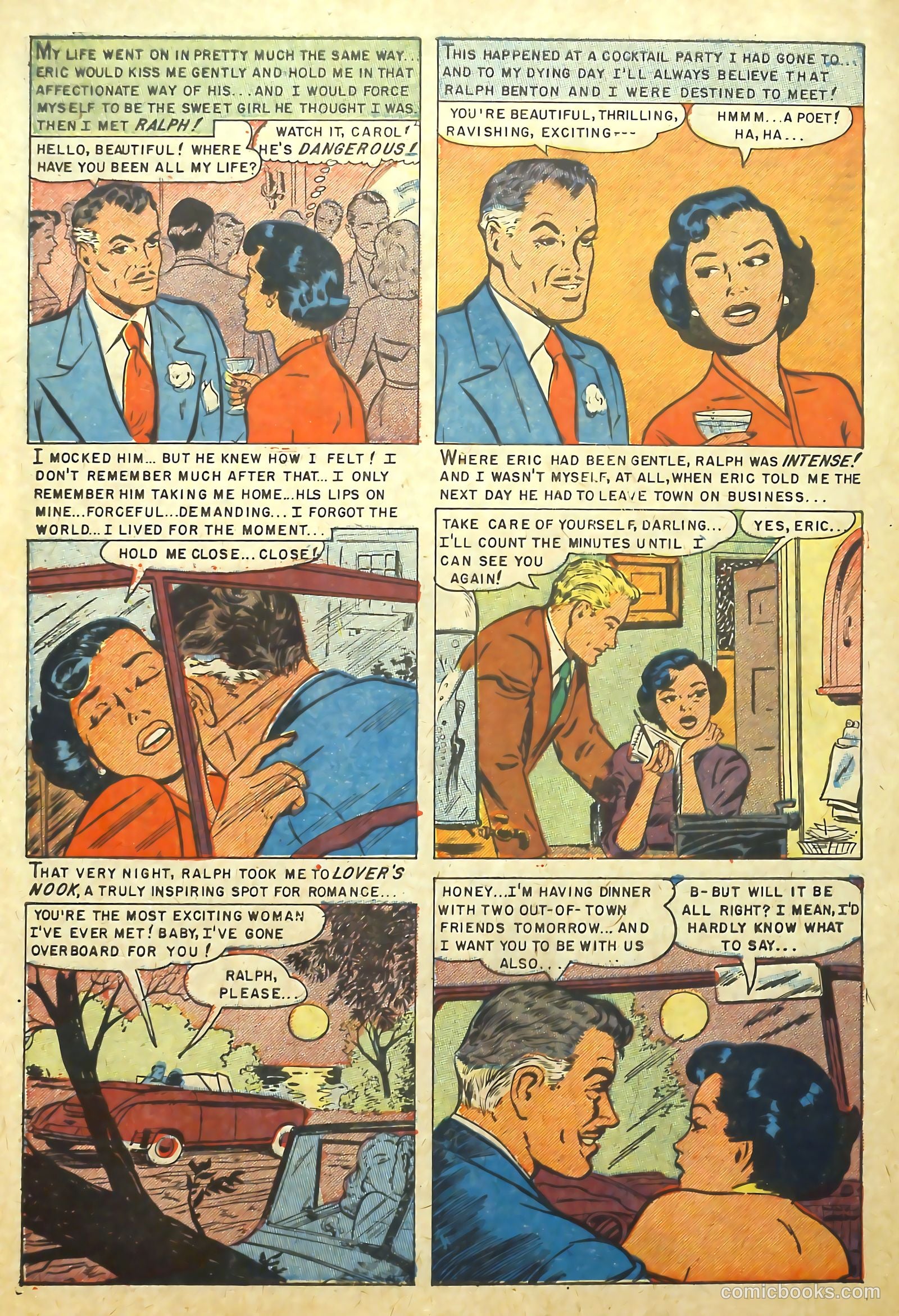 Intimate Confessions #9 (1958) — page 30 of 36