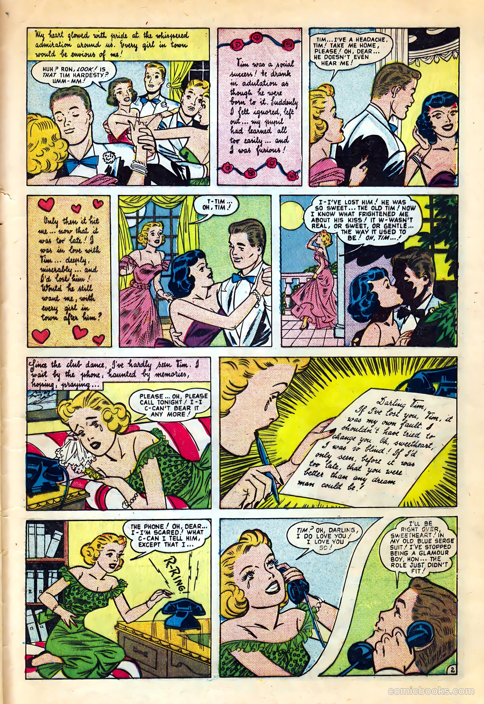 Intimate Love #10 (1951) — page 25 of 36