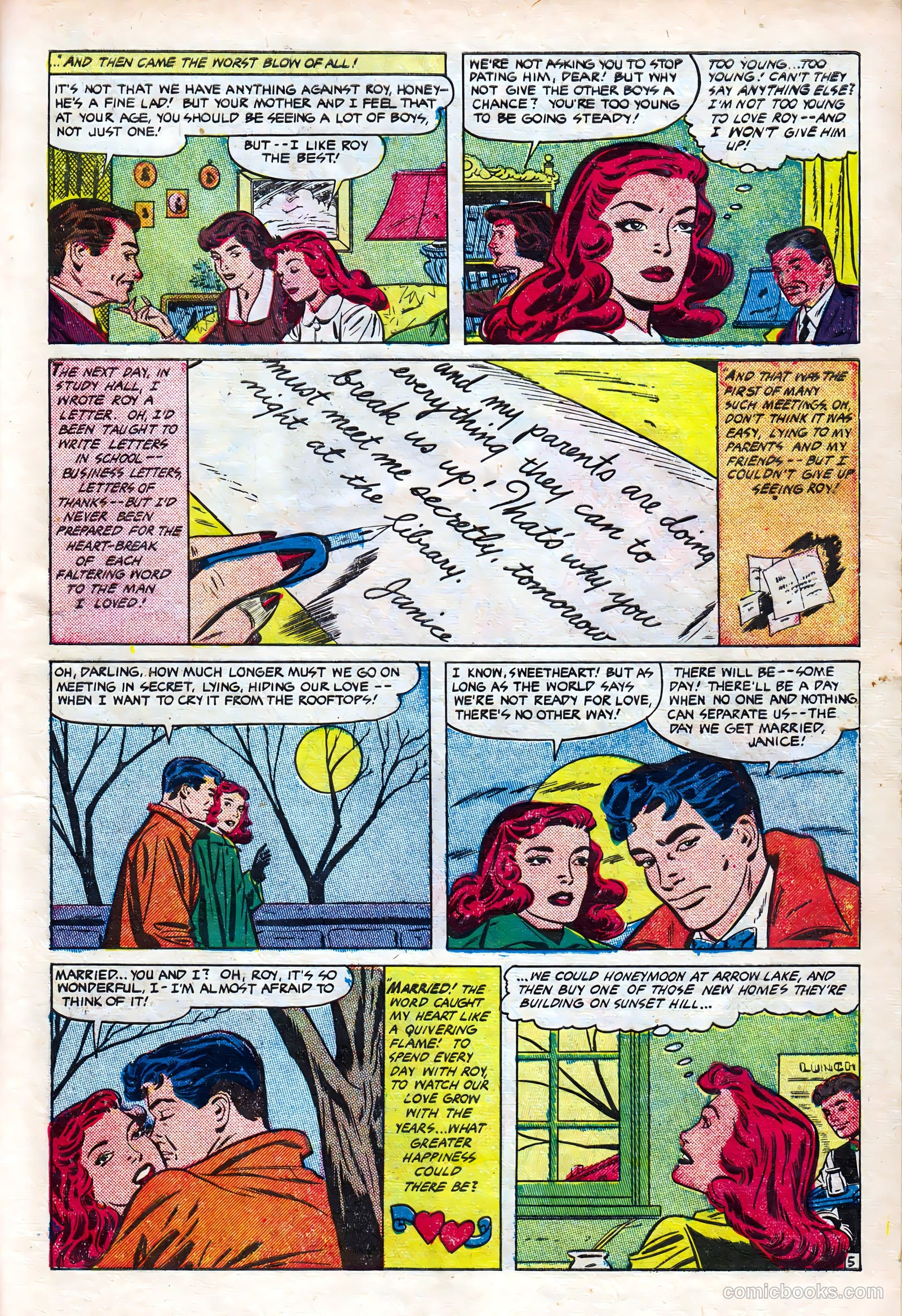 Intimate Love #11 (1951) — page 7 of 37
