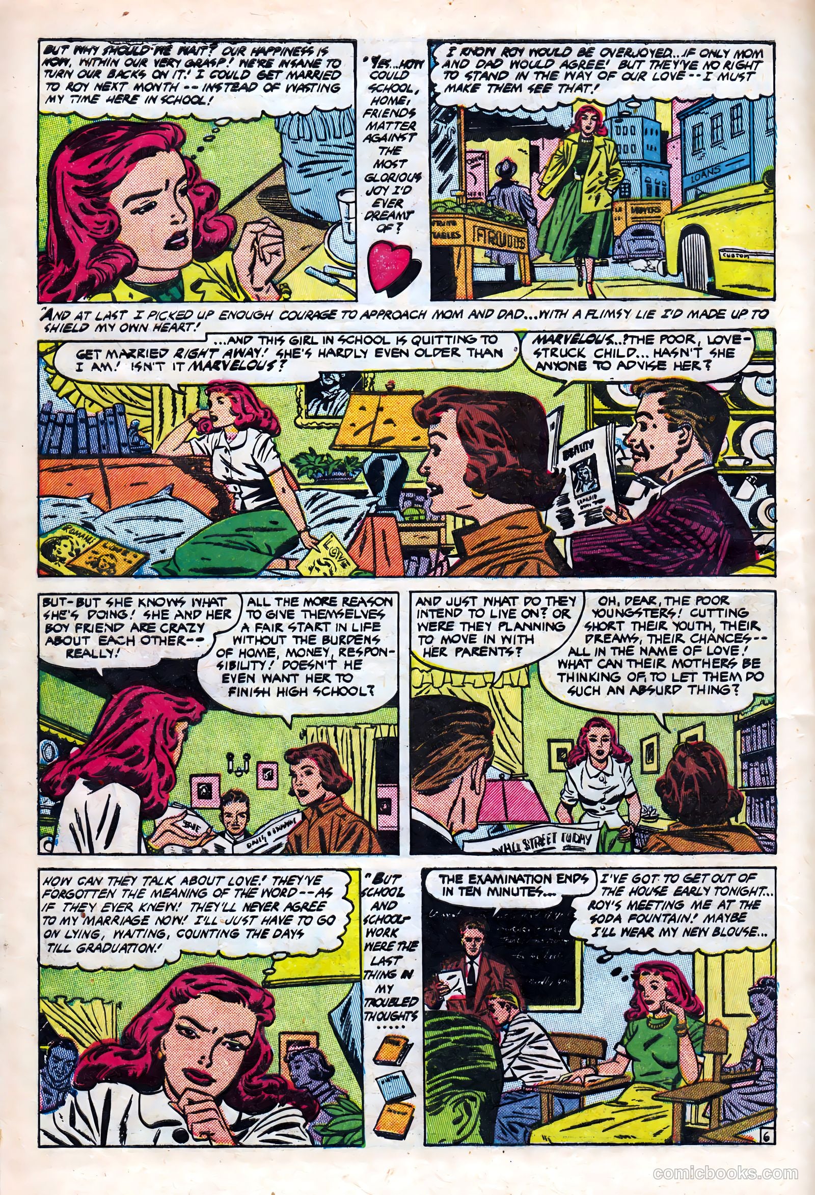 Intimate Love #11 (1951) — page 8 of 37
