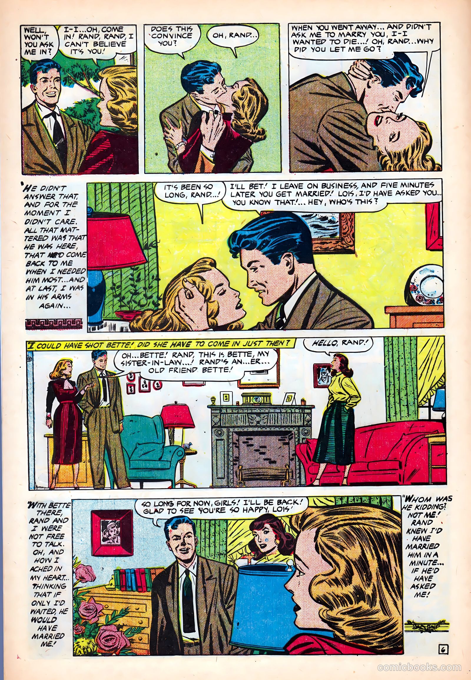 Intimate Love #12 (1951) — page 8 of 36