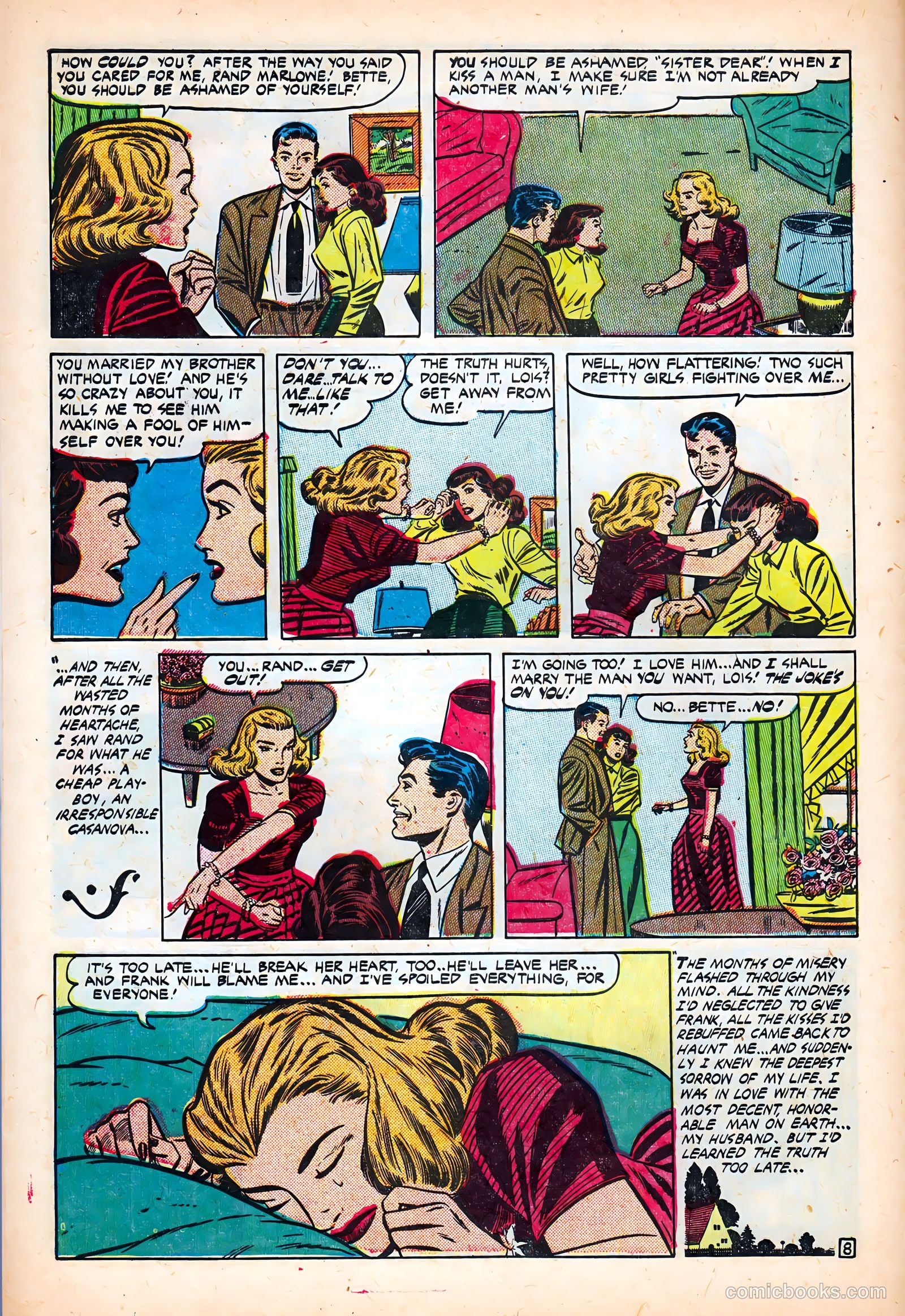 Intimate Love #12 (1951) — page 10 of 36