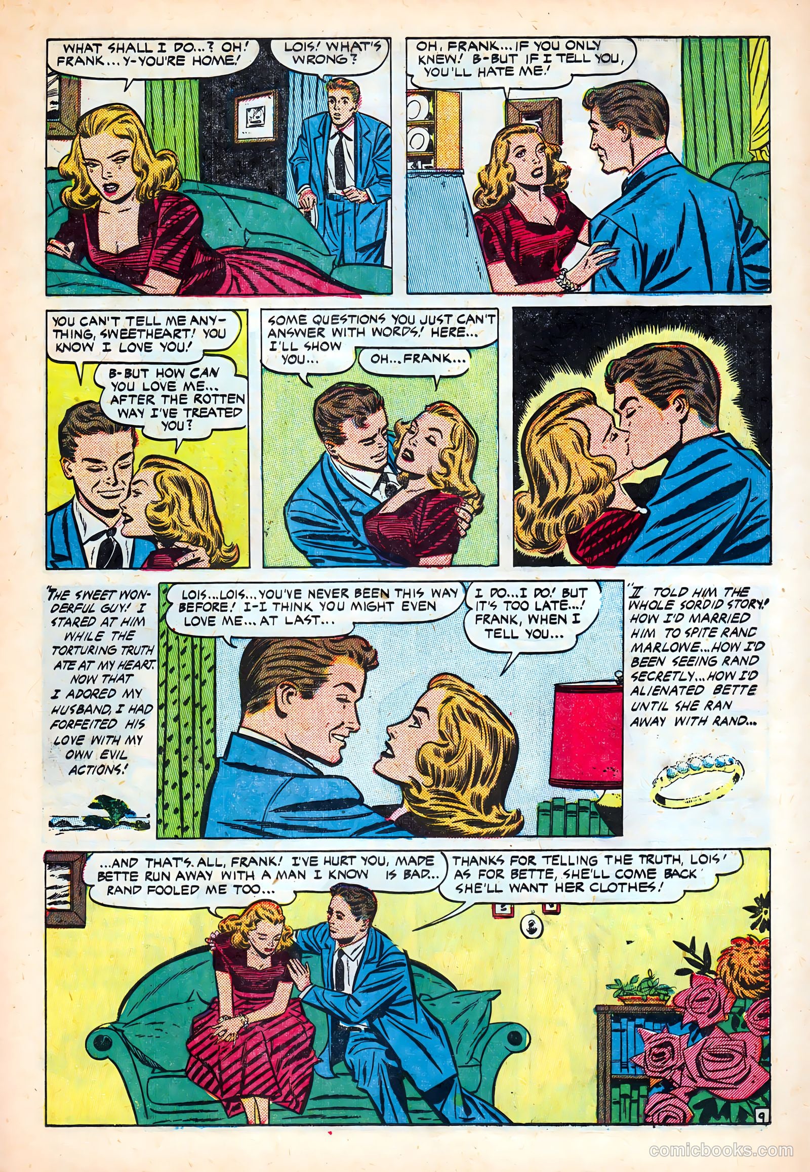 Intimate Love #12 (1951) — page 11 of 36