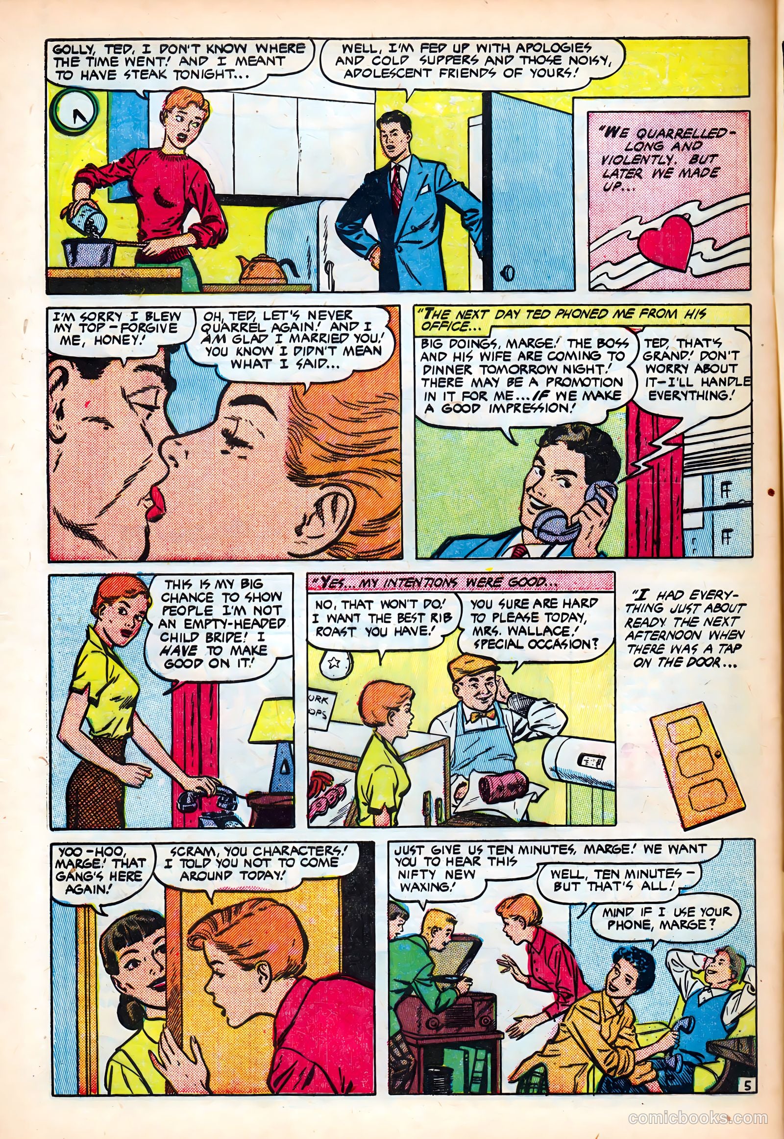 Intimate Love #12 (1951) — page 32 of 36