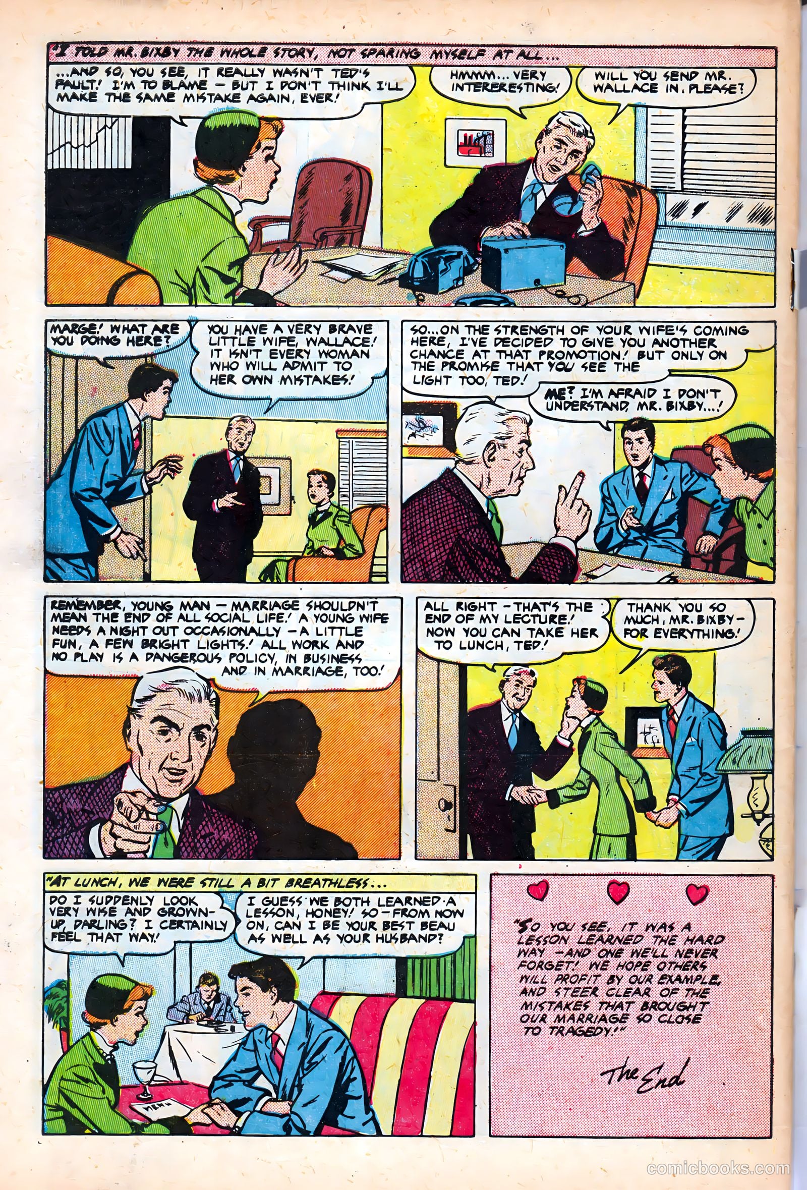 Intimate Love #12 (1951) — page 34 of 36