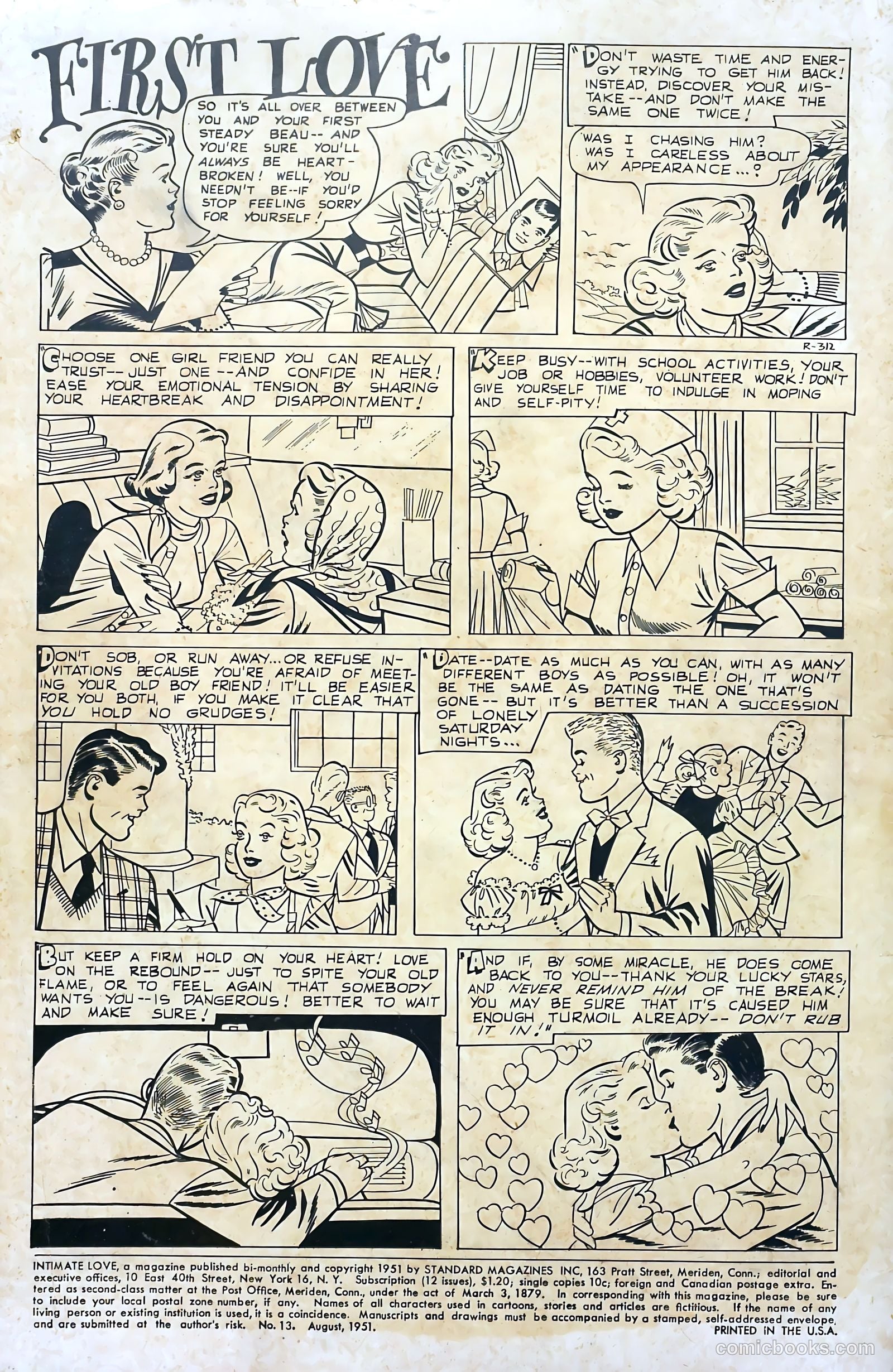 Intimate Love #13 (1951) — page 2 of 36
