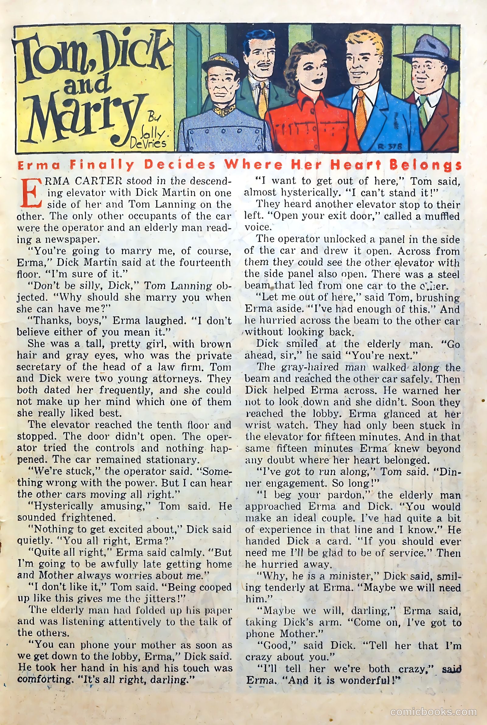 Intimate Love #13 (1951) — page 19 of 36
