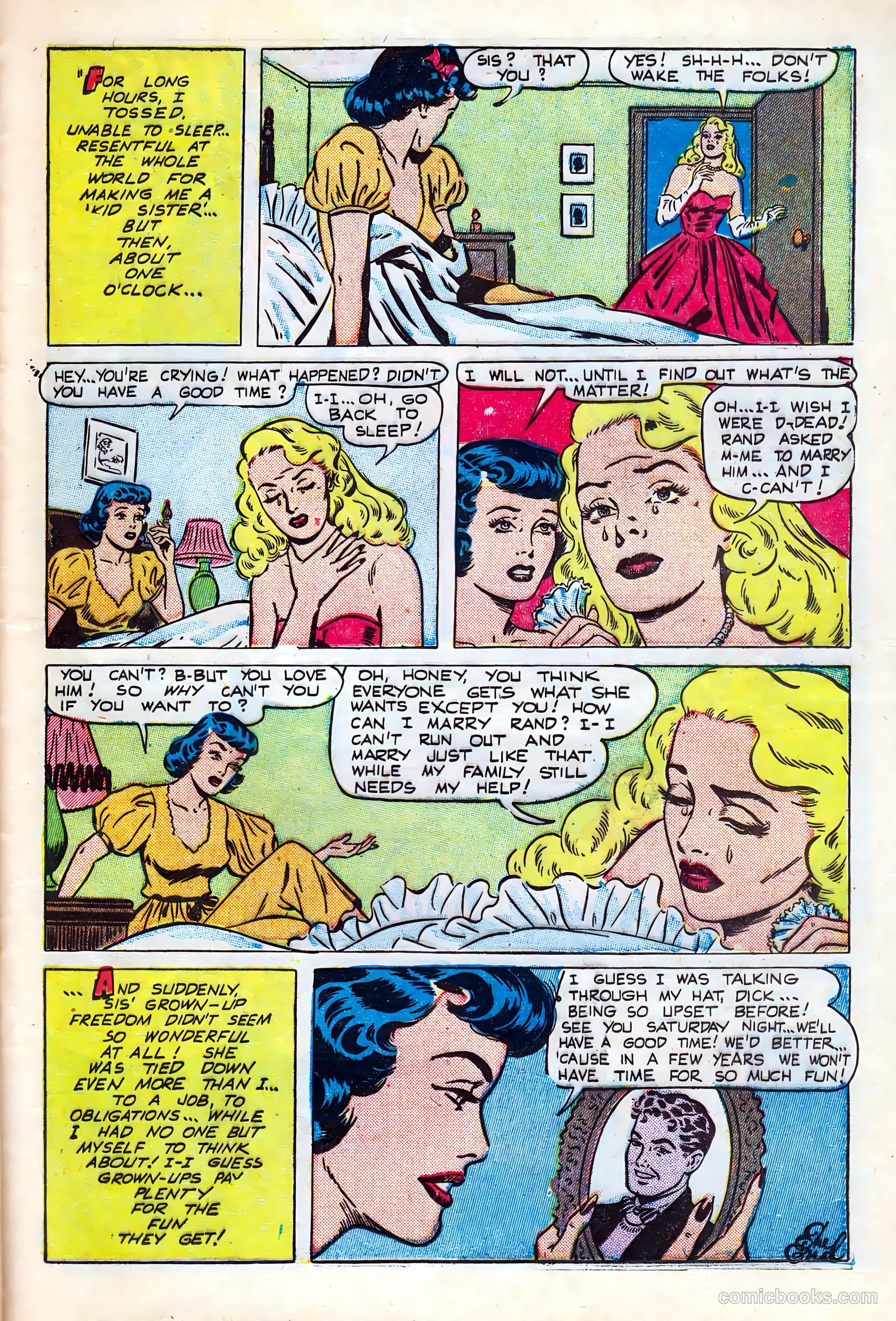 Intimate Love #14 (1951) — page 25 of 36