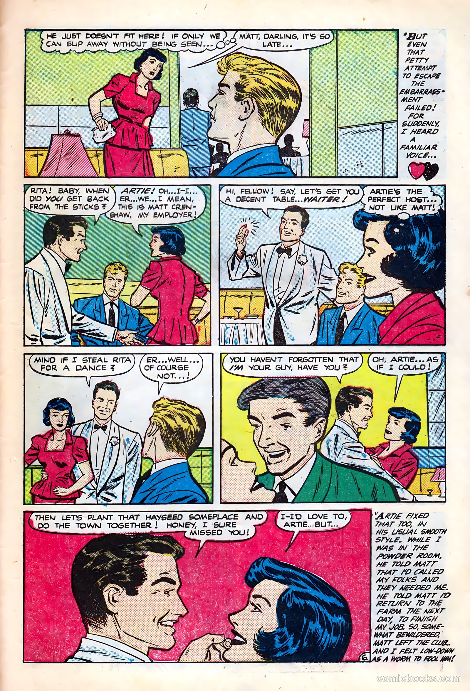 Intimate Love #14 (1951) — page 31 of 36
