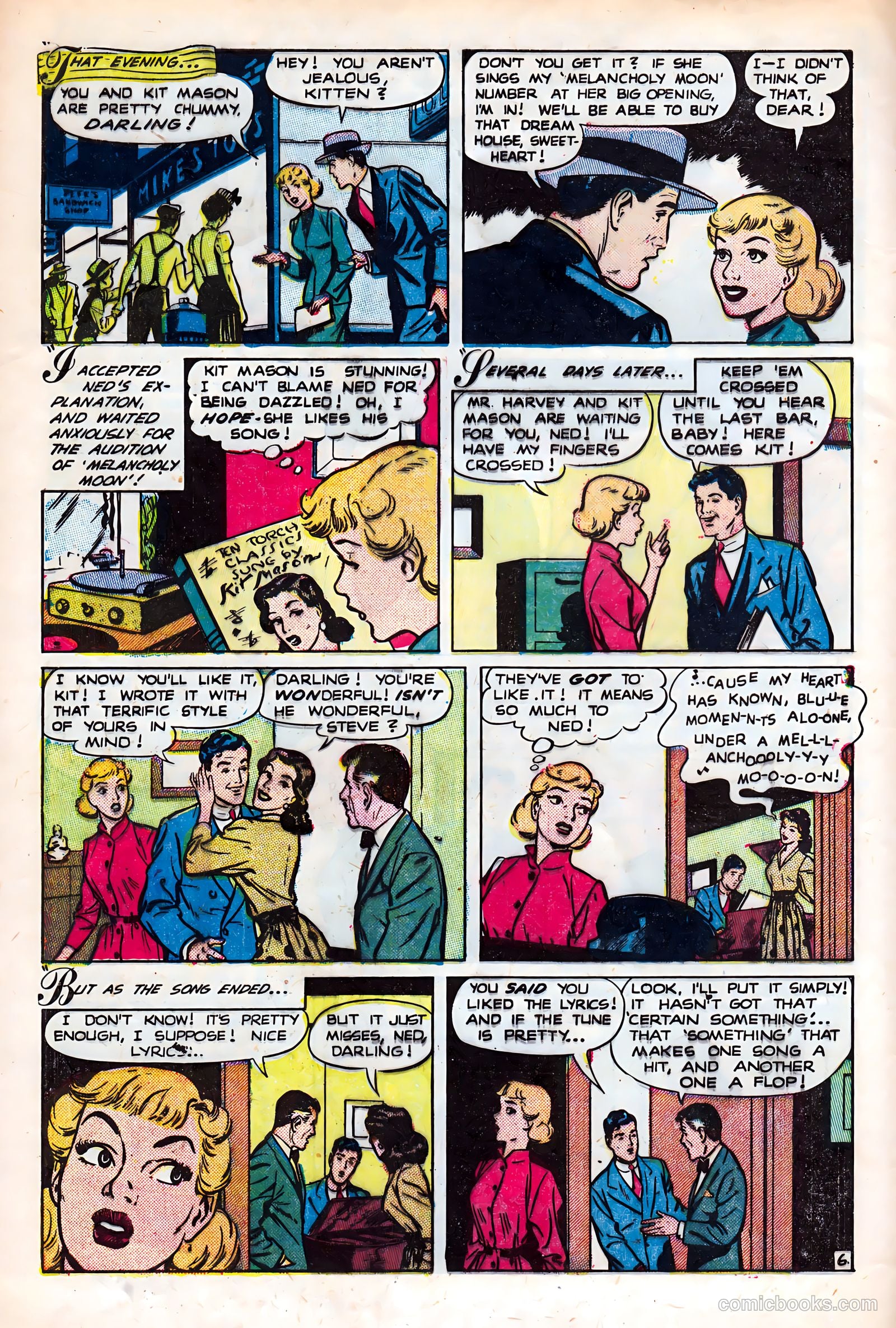 Intimate Love #15 (1951) — page 8 of 36