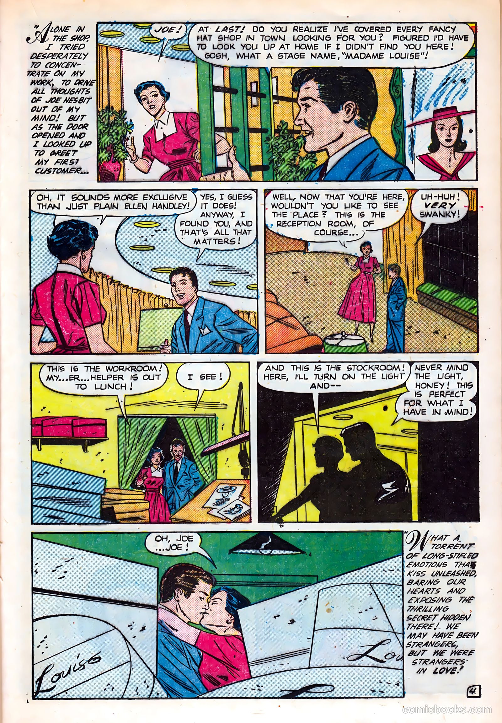 Intimate Love #15 (1951) — page 21 of 36