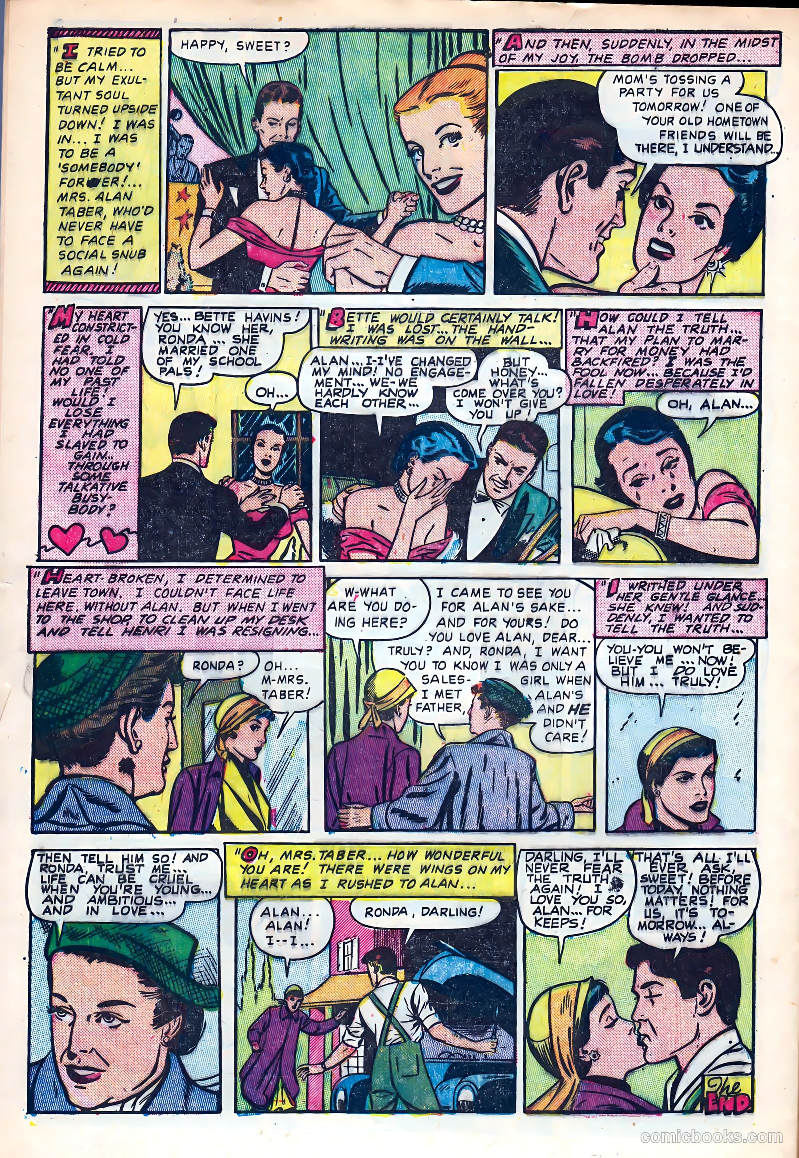 Intimate Love #15 (1951) — page 32 of 36