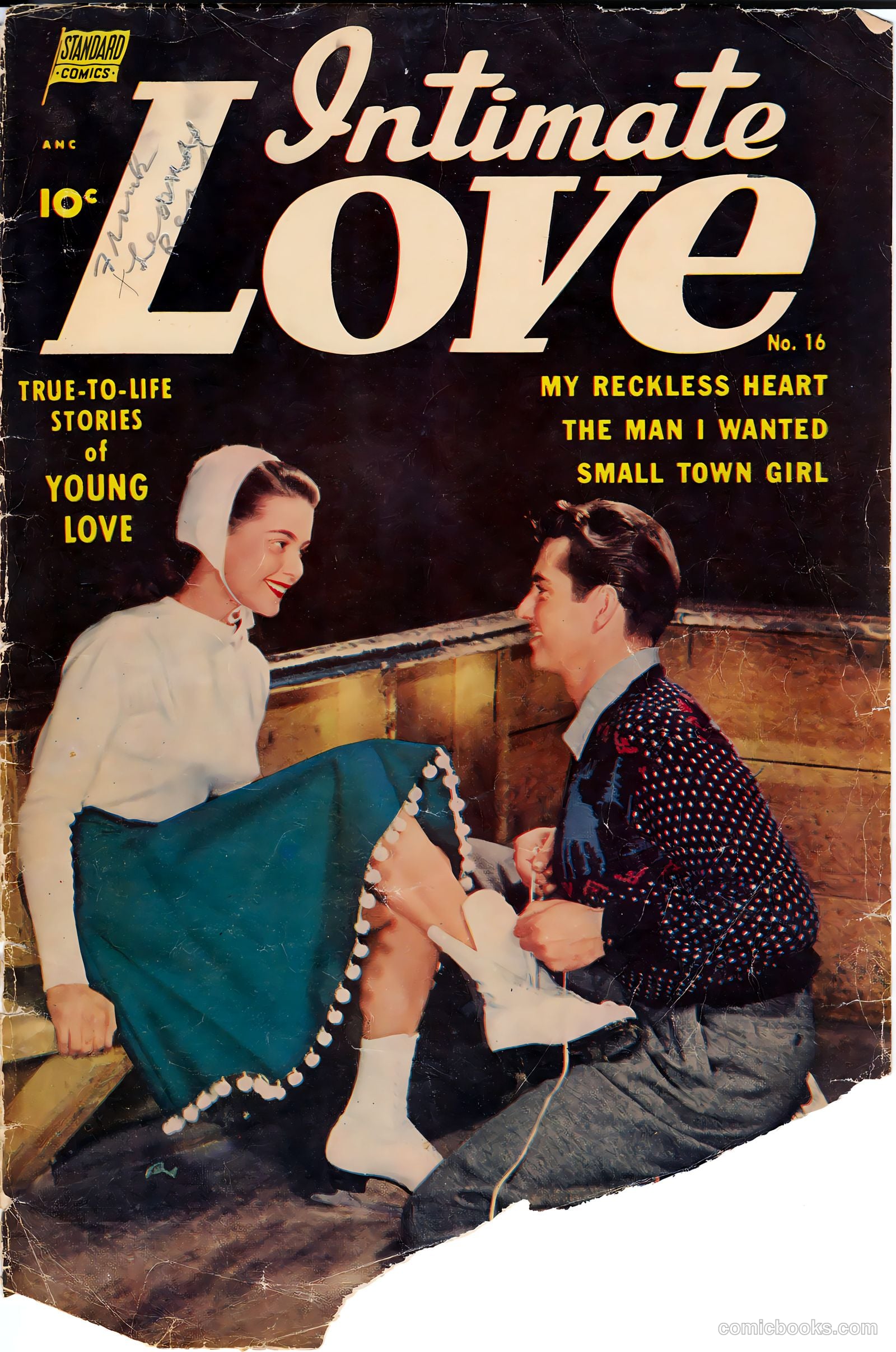 Intimate Love #16 (1952) — page 2 of 37