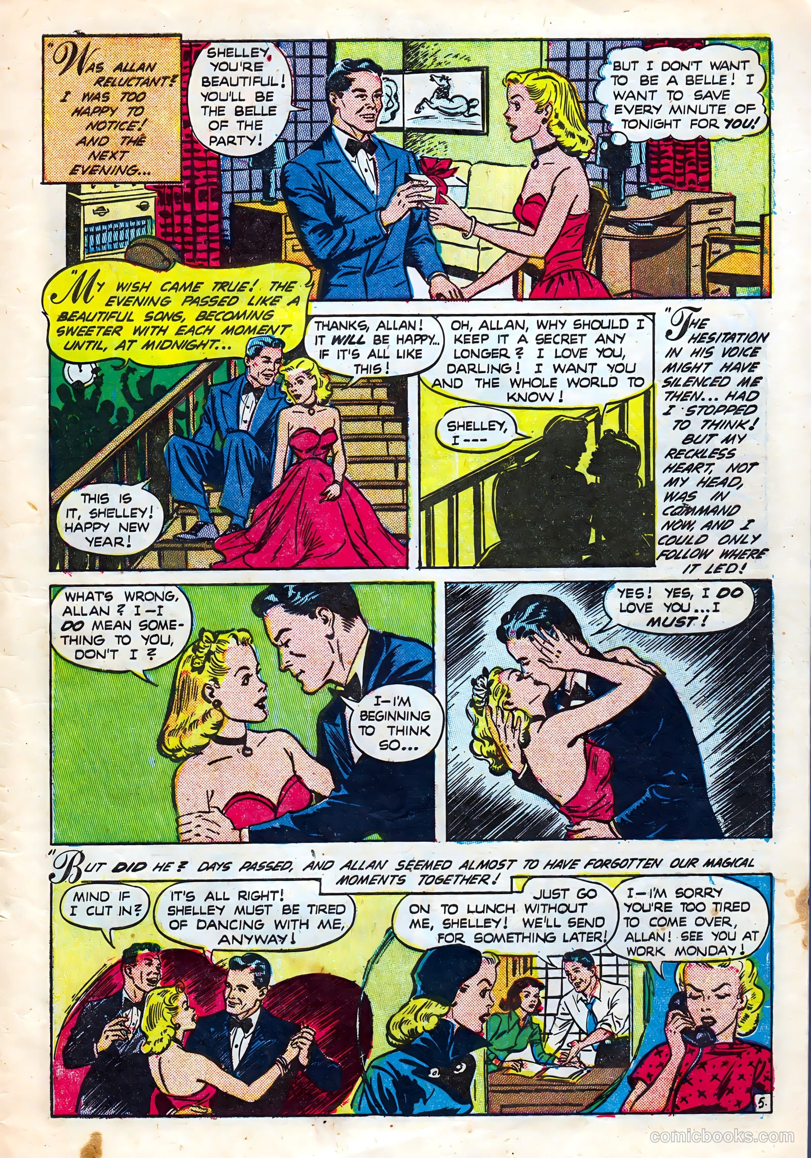 Intimate Love #16 (1952) — page 8 of 37