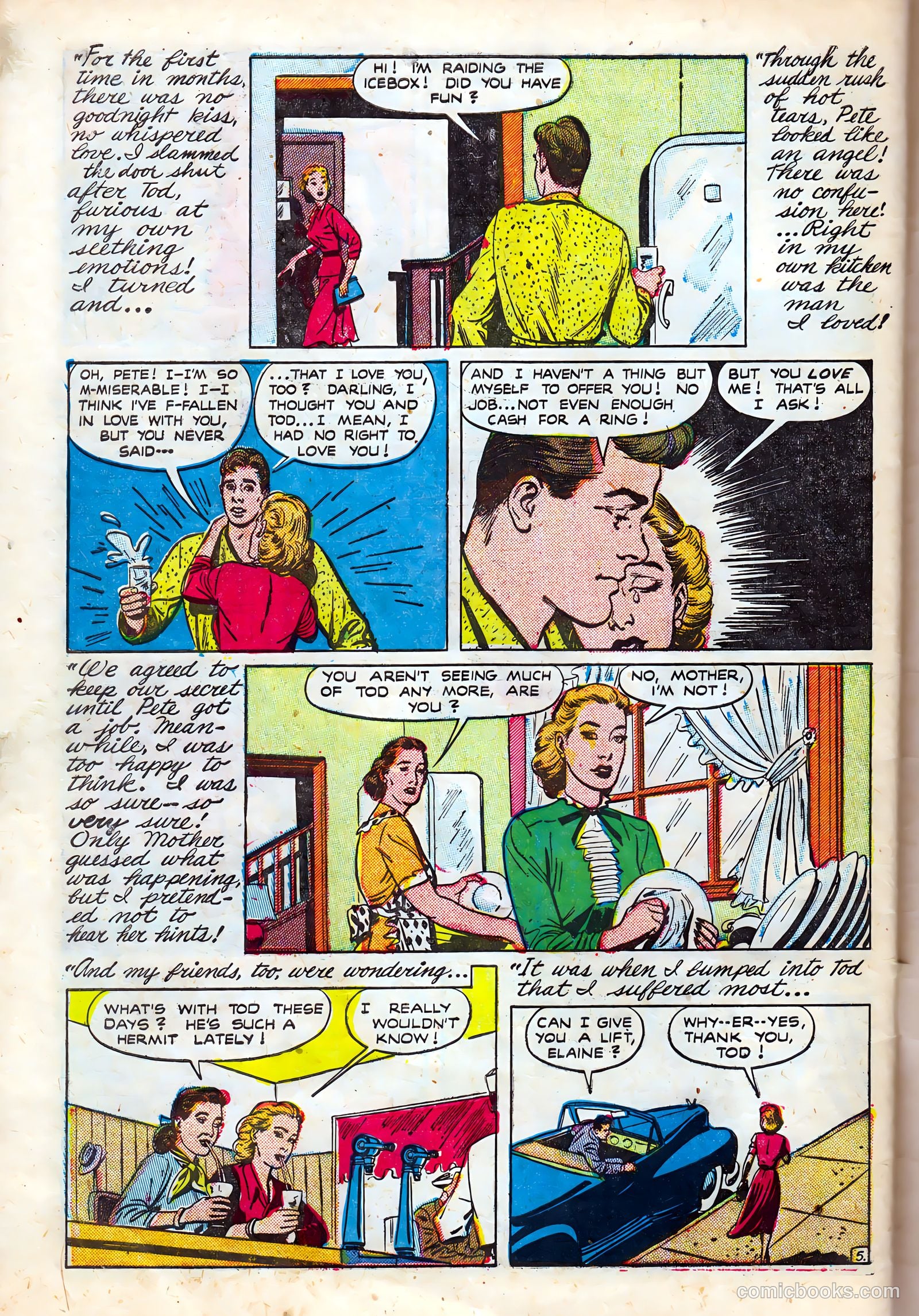 Intimate Love #16 (1952) — page 31 of 37