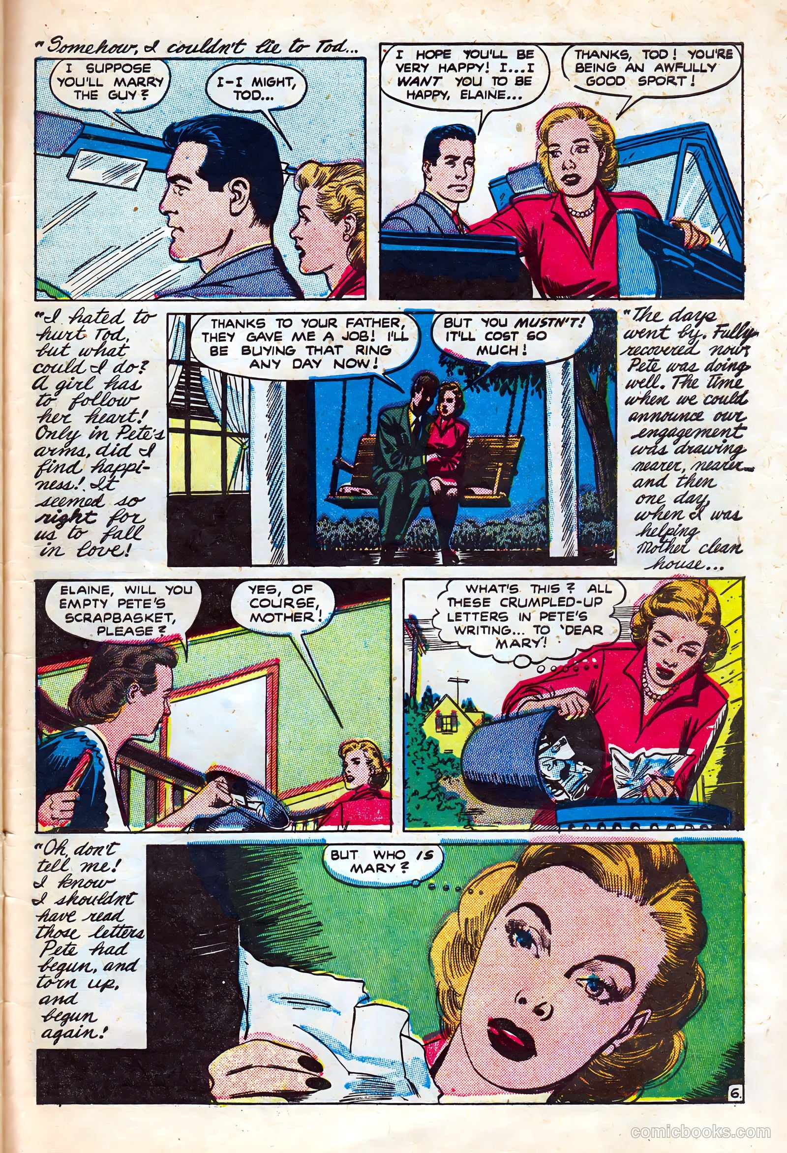 Intimate Love #16 (1952) — page 32 of 37