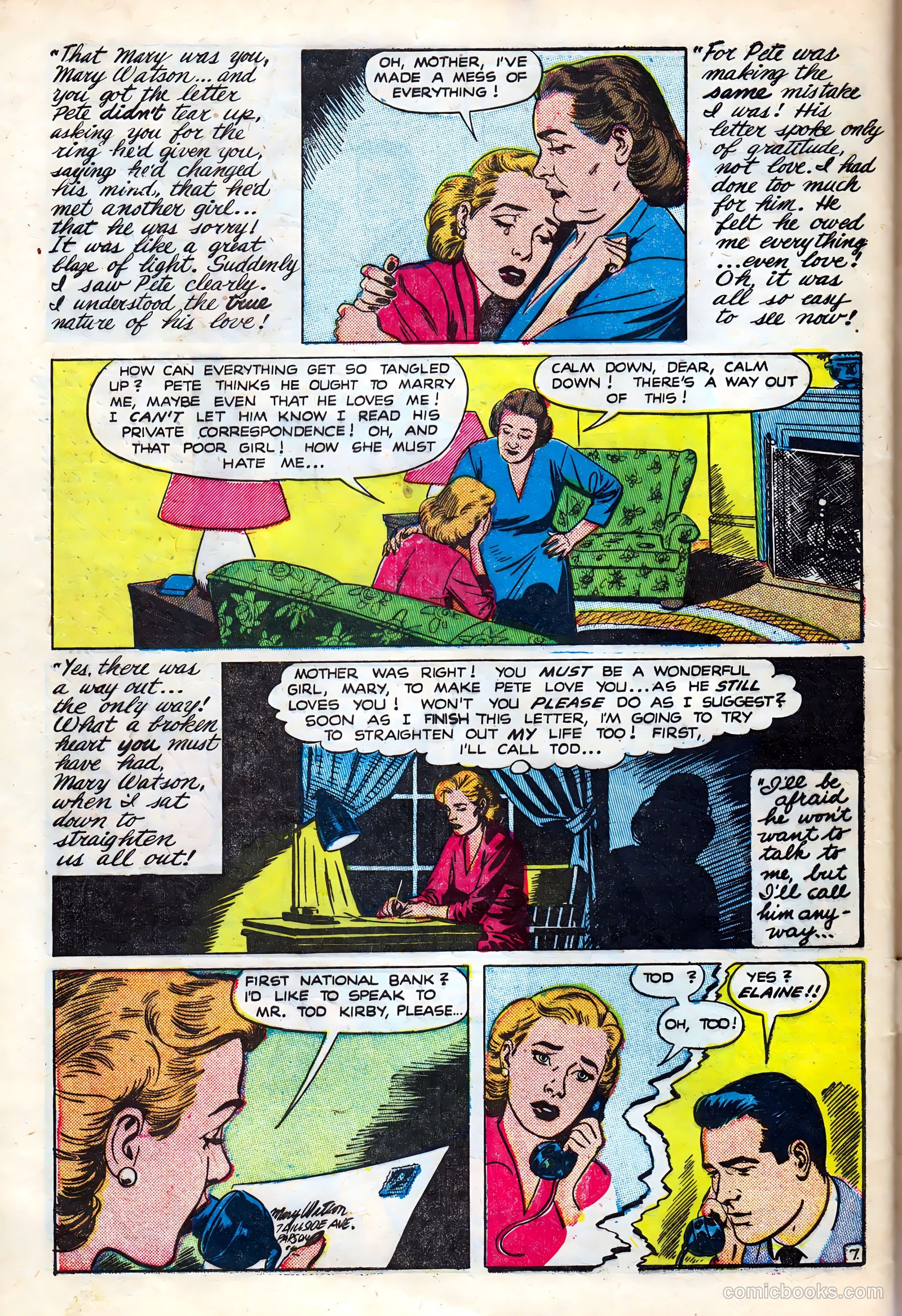 Intimate Love #16 (1952) — page 33 of 37
