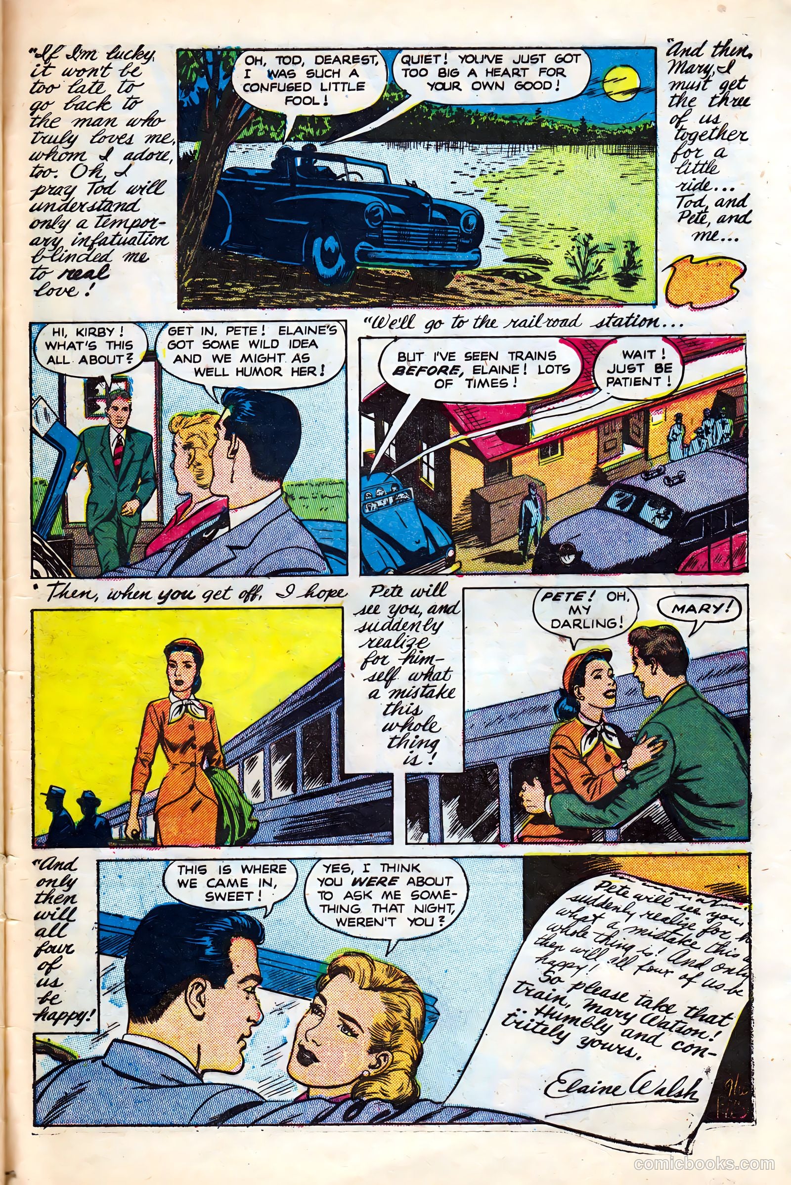 Intimate Love #16 (1952) — page 34 of 37