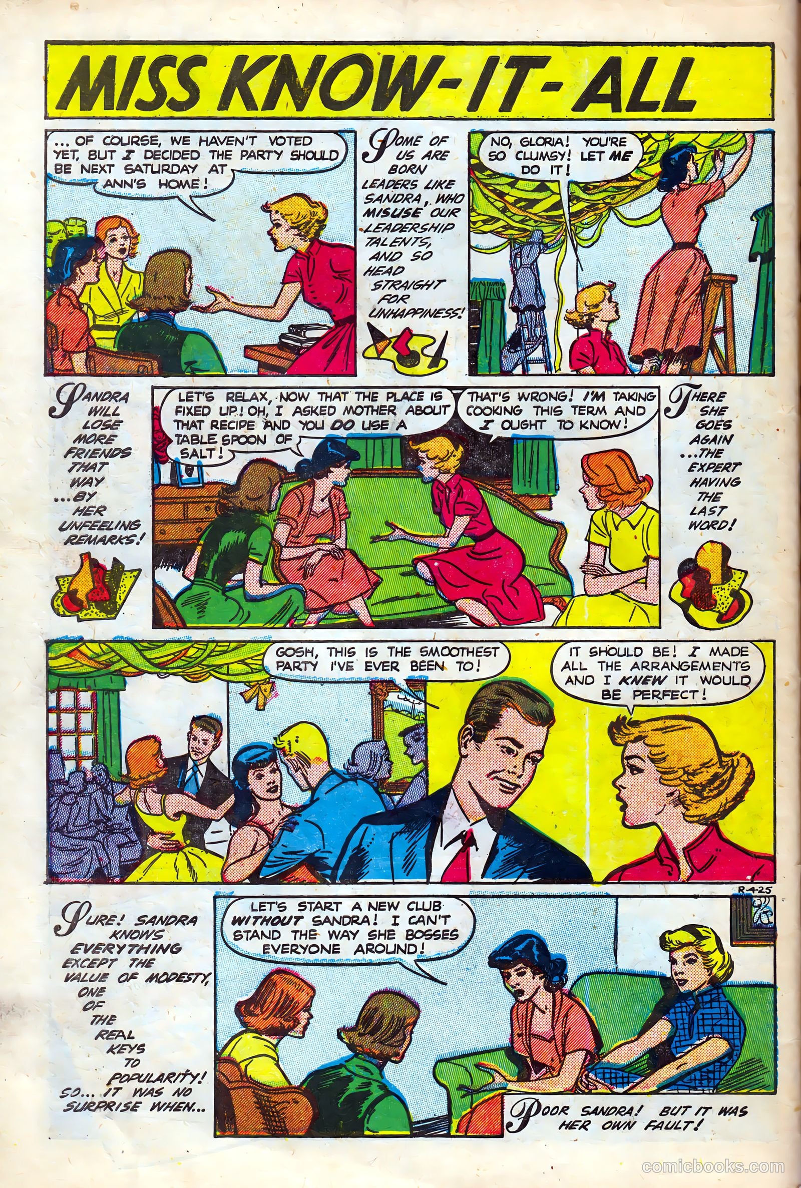 Intimate Love #16 (1952) — page 35 of 37