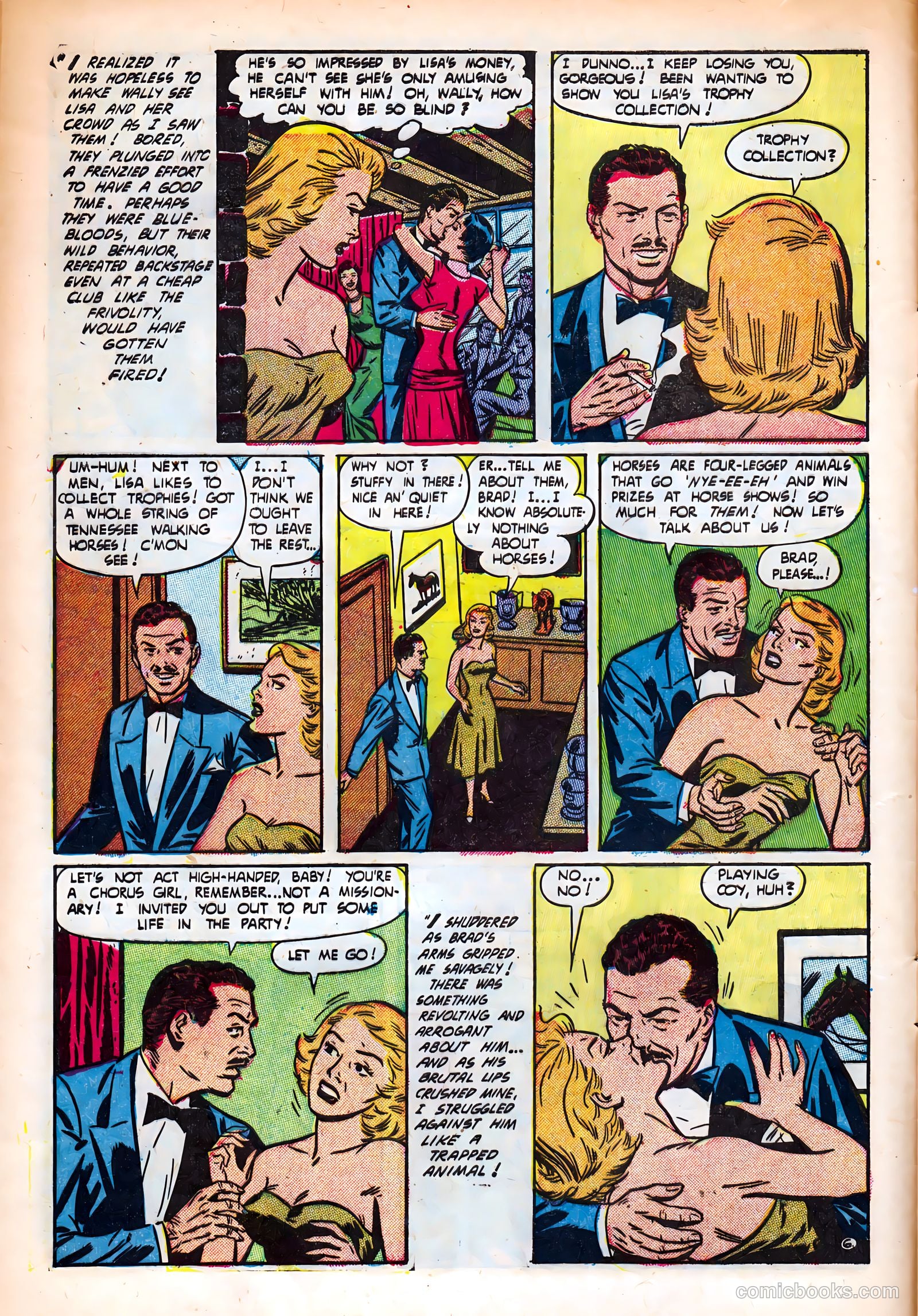 Intimate Love #17 (1952) — page 8 of 36