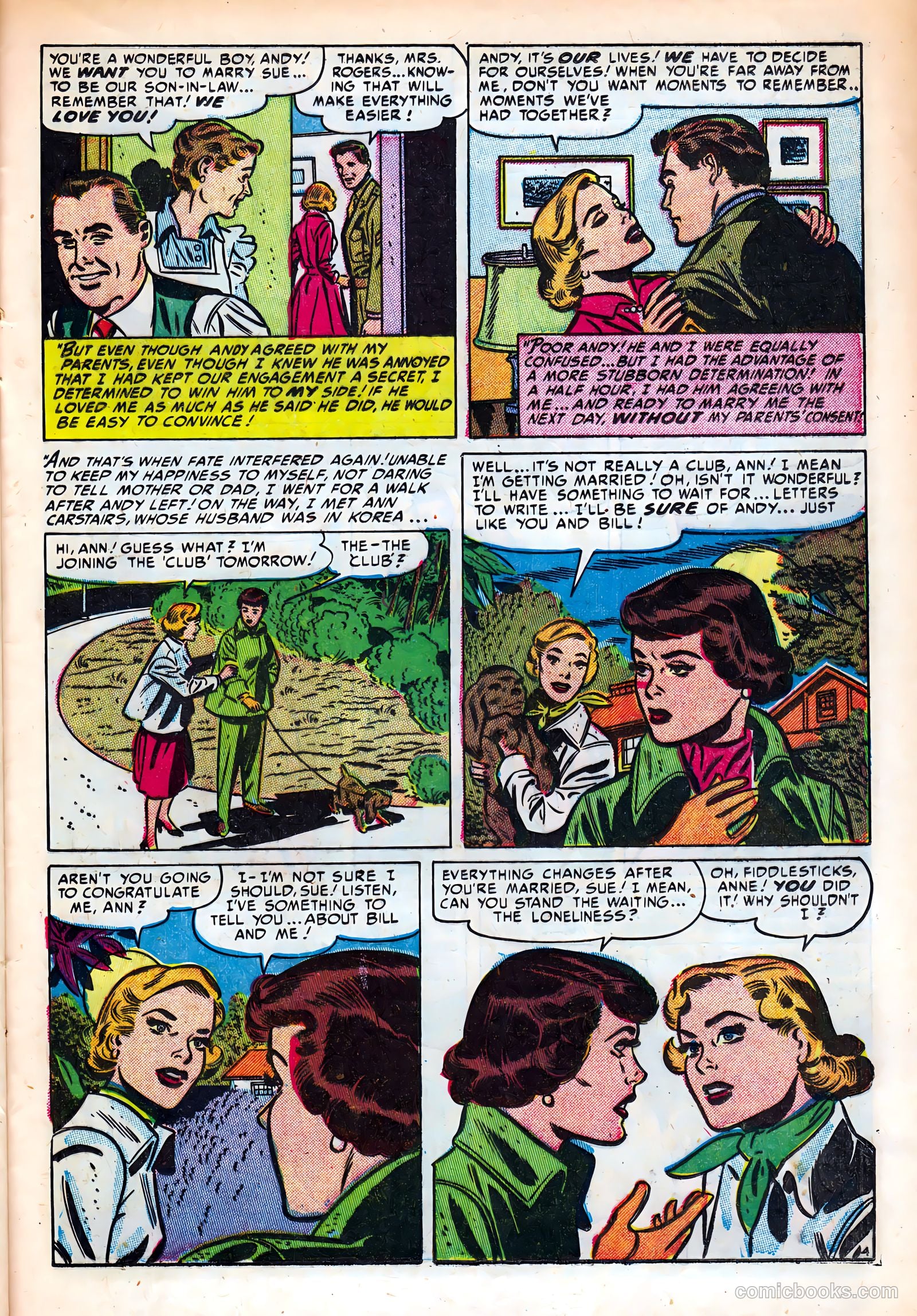 Intimate Love #17 (1952) — page 25 of 36