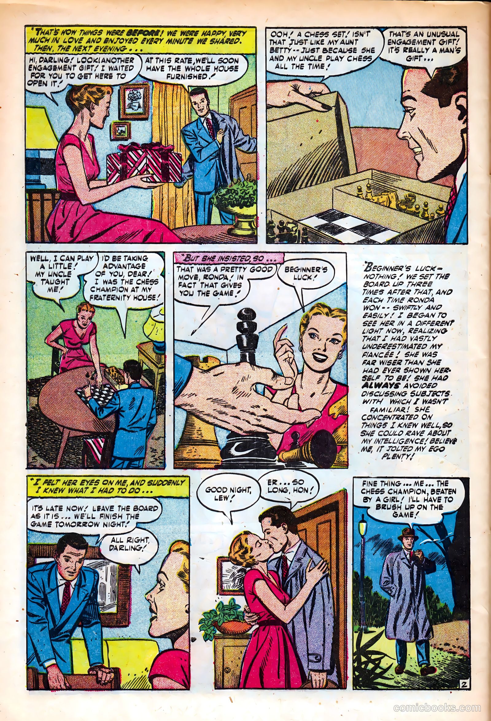 Intimate Love #17 (1952) — page 32 of 36