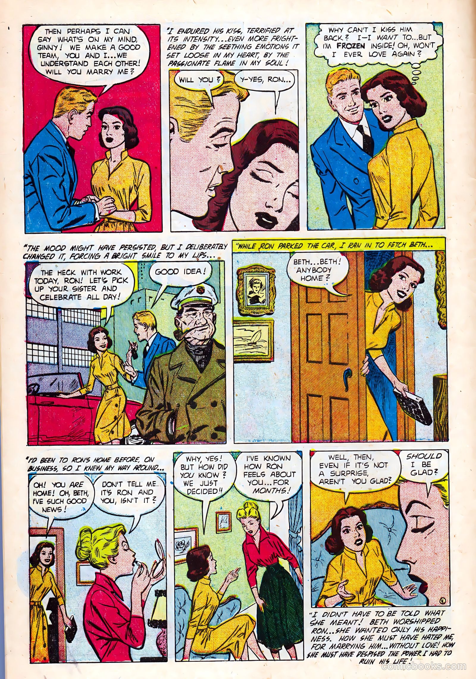 Intimate Love #18 (1952) — page 6 of 36