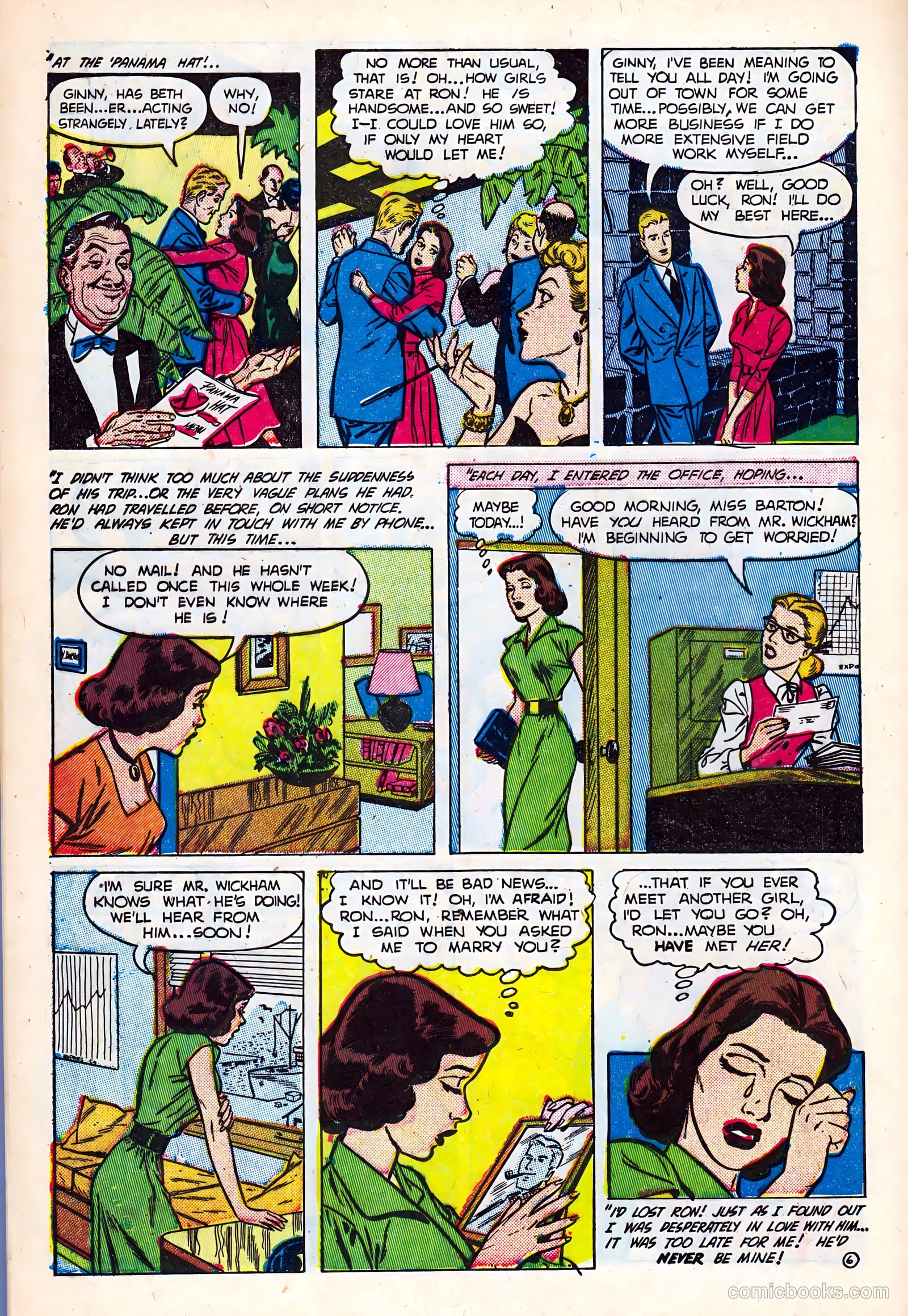 Intimate Love #18 (1952) — page 8 of 36