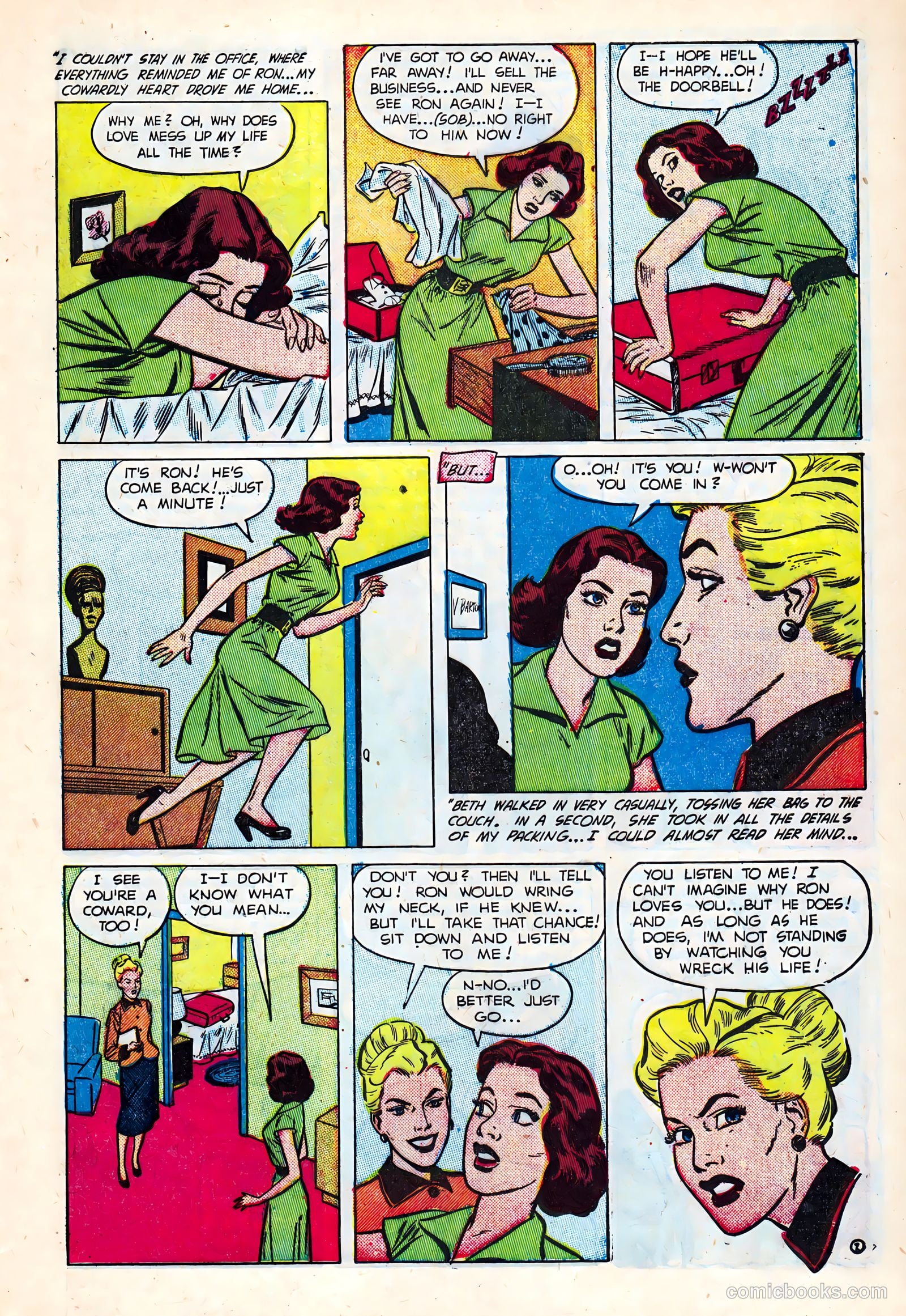 Intimate Love #18 (1952) — page 9 of 36