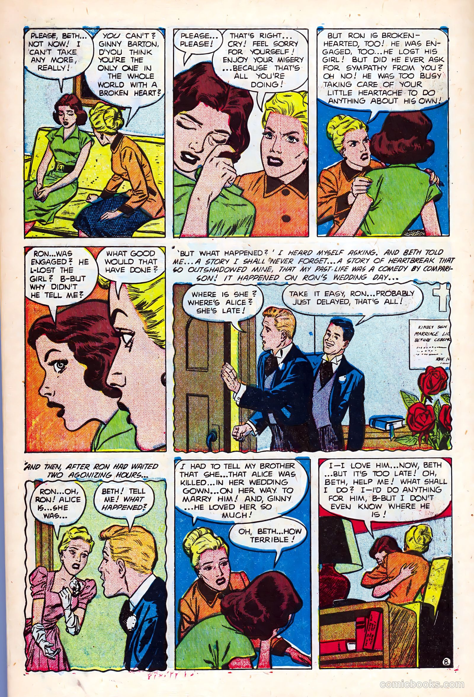 Intimate Love #18 (1952) — page 10 of 36