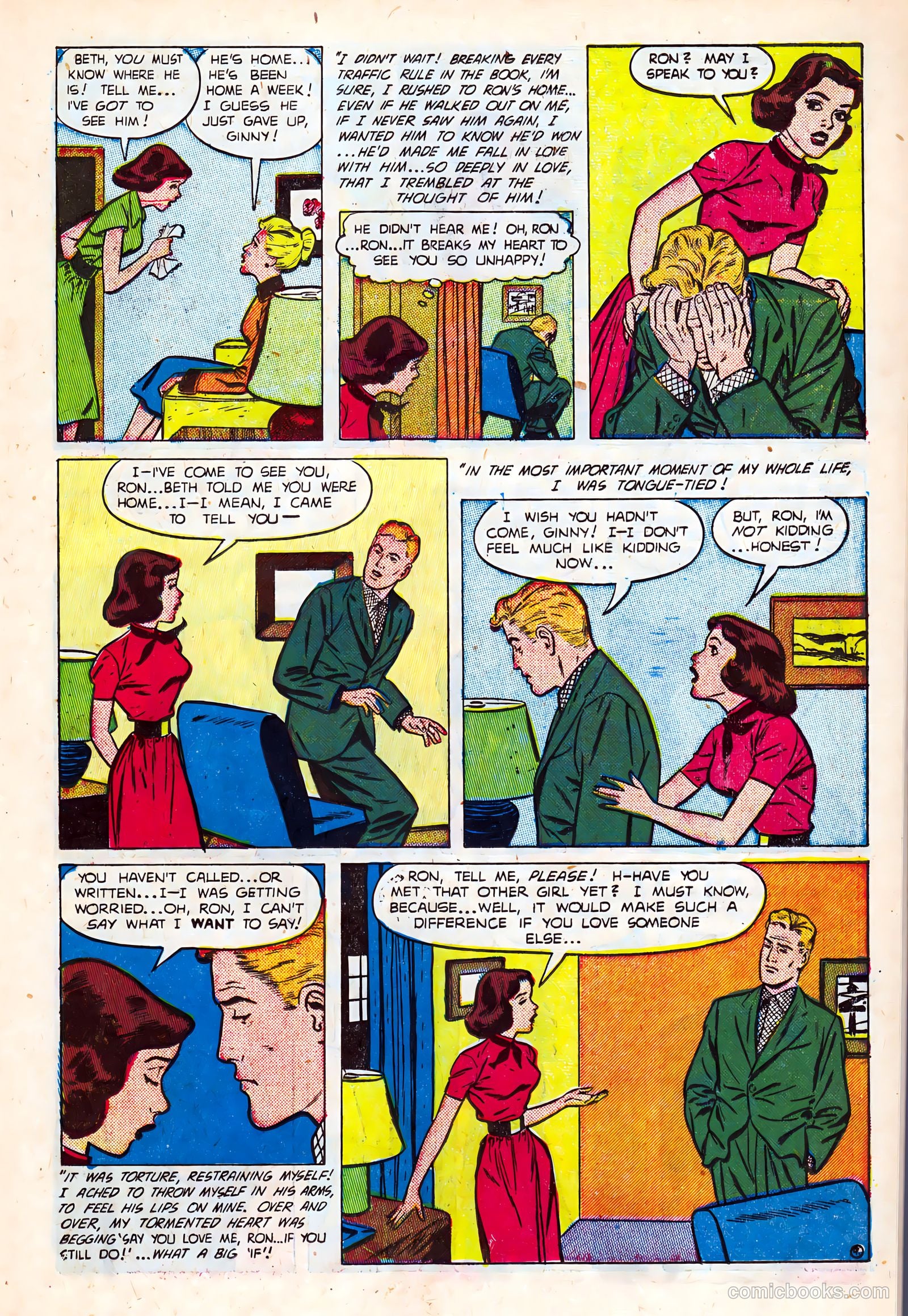 Intimate Love #18 (1952) — page 11 of 36
