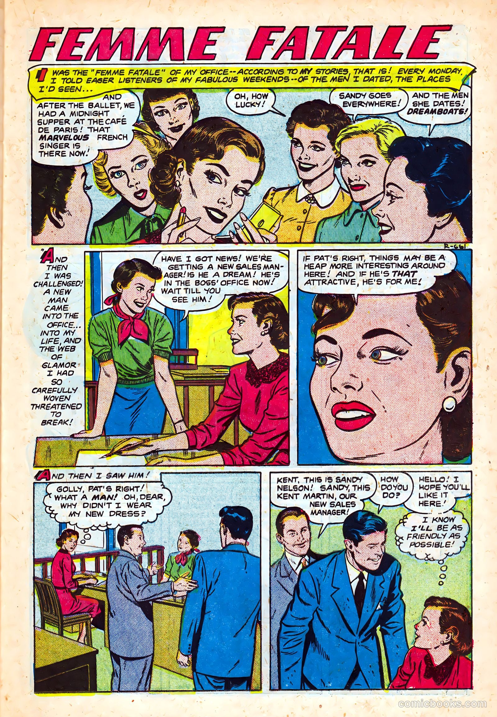 Intimate Love #19 (1952) — page 15 of 37