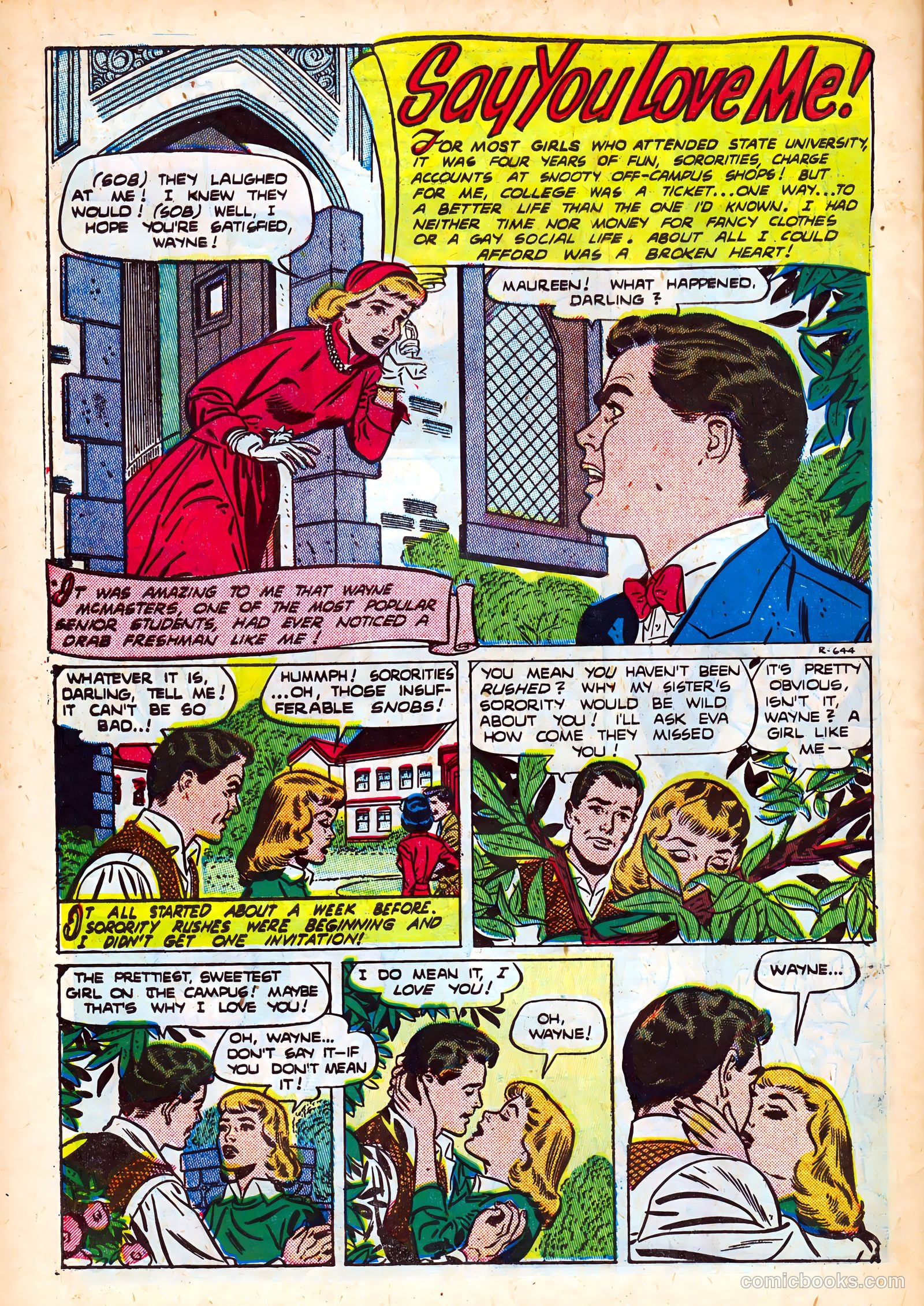 Intimate Love #19 (1952) — page 30 of 37