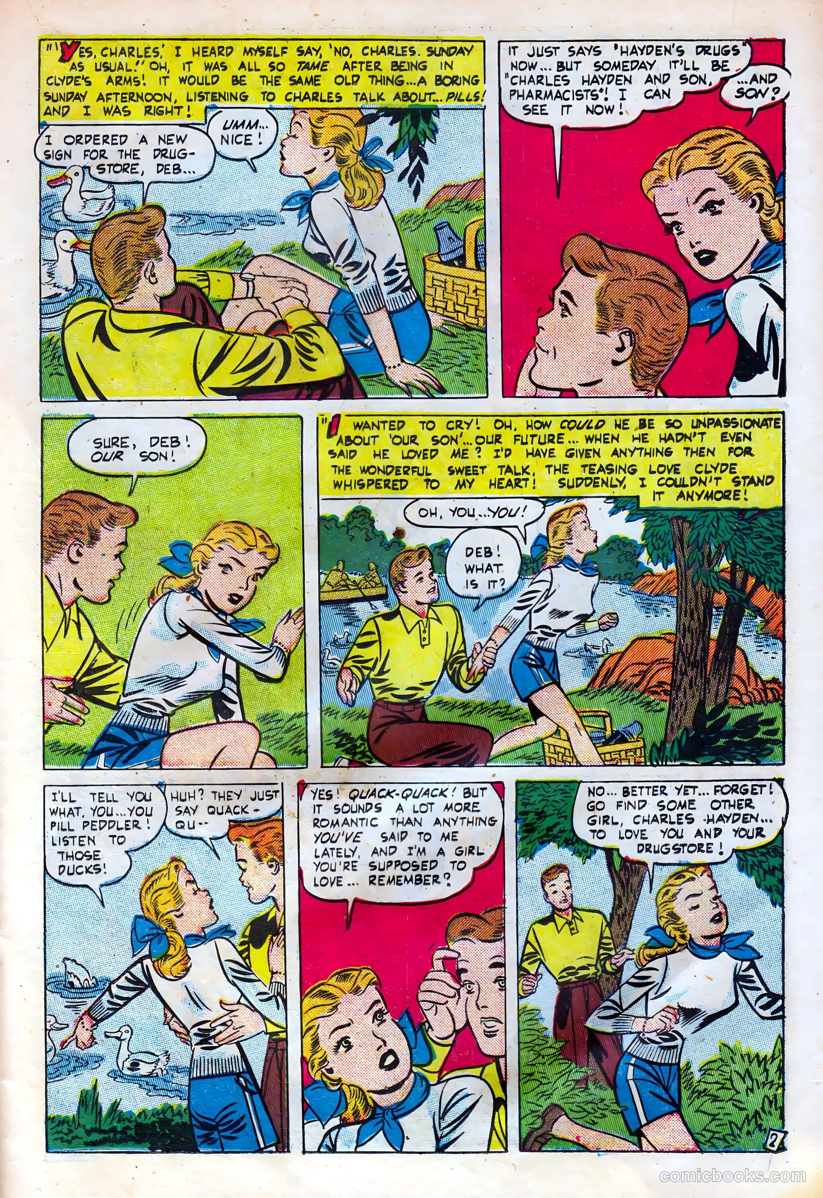 Intimate Love #20 (1952) — page 23 of 37