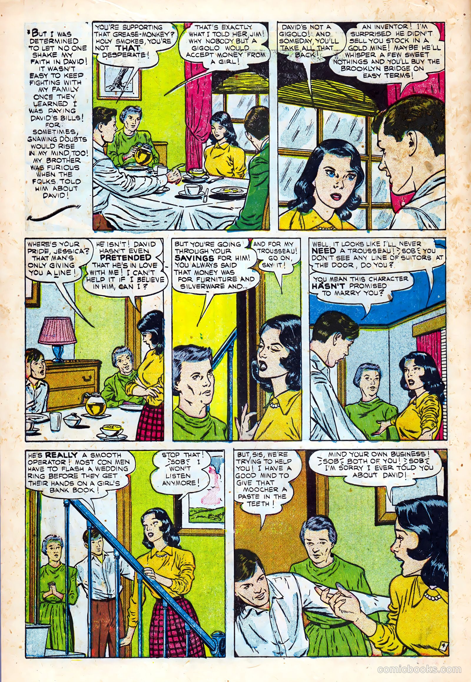 Intimate Love #21 (1953) — page 6 of 36