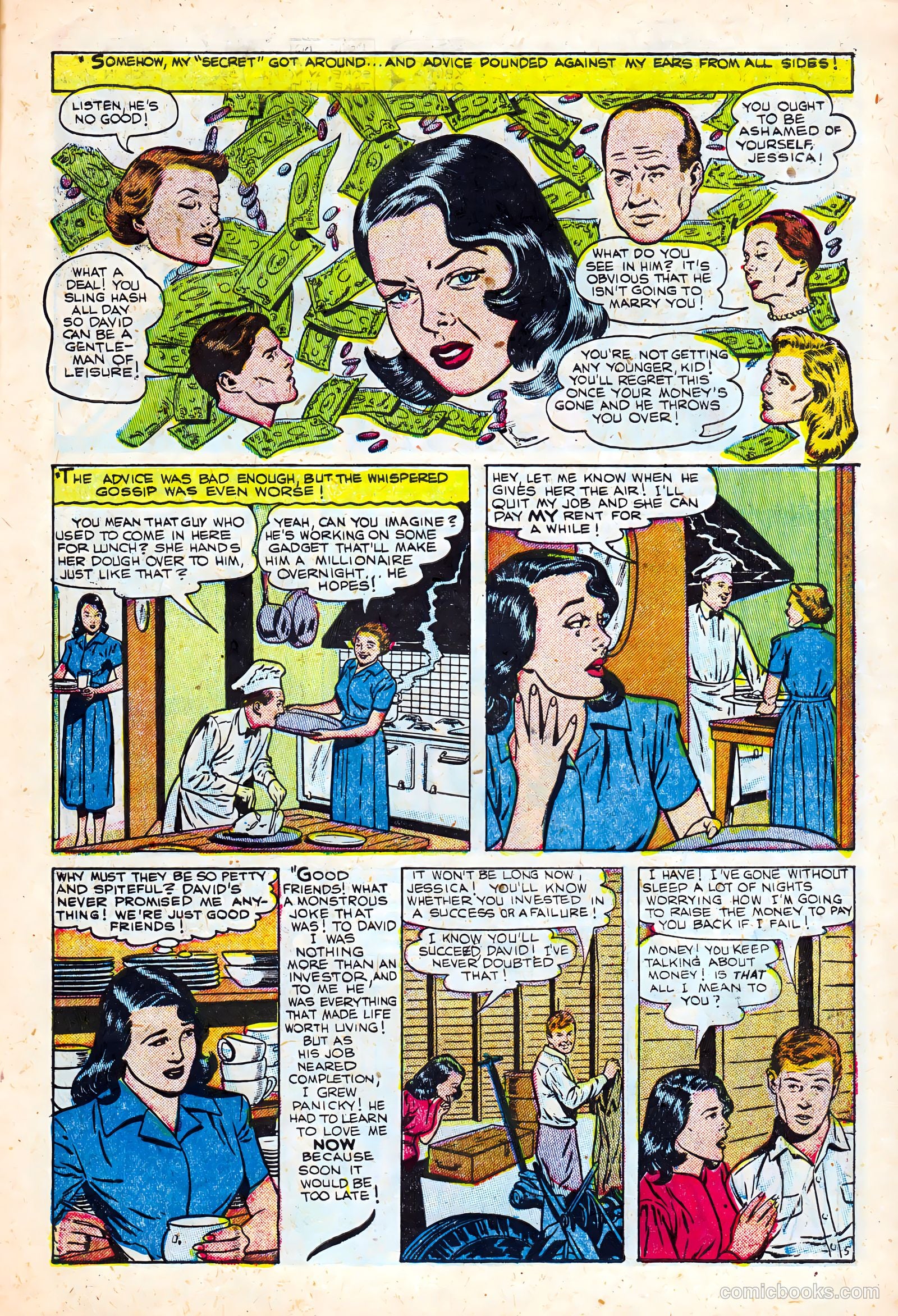 Intimate Love #21 (1953) — page 7 of 36